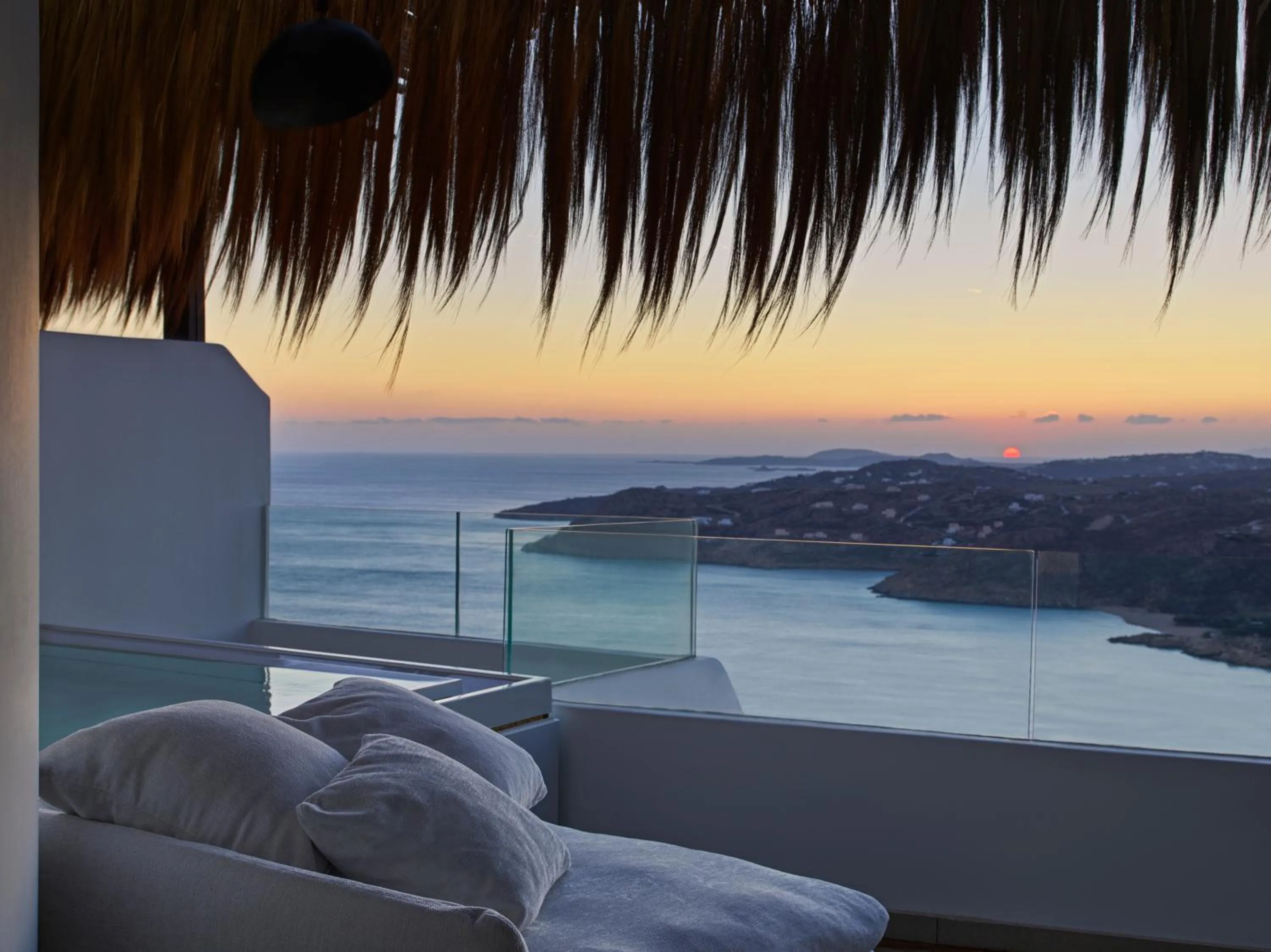 Hot Tub in Myconian Panoptis Escape, a member of Small Luxury Hotels of the World