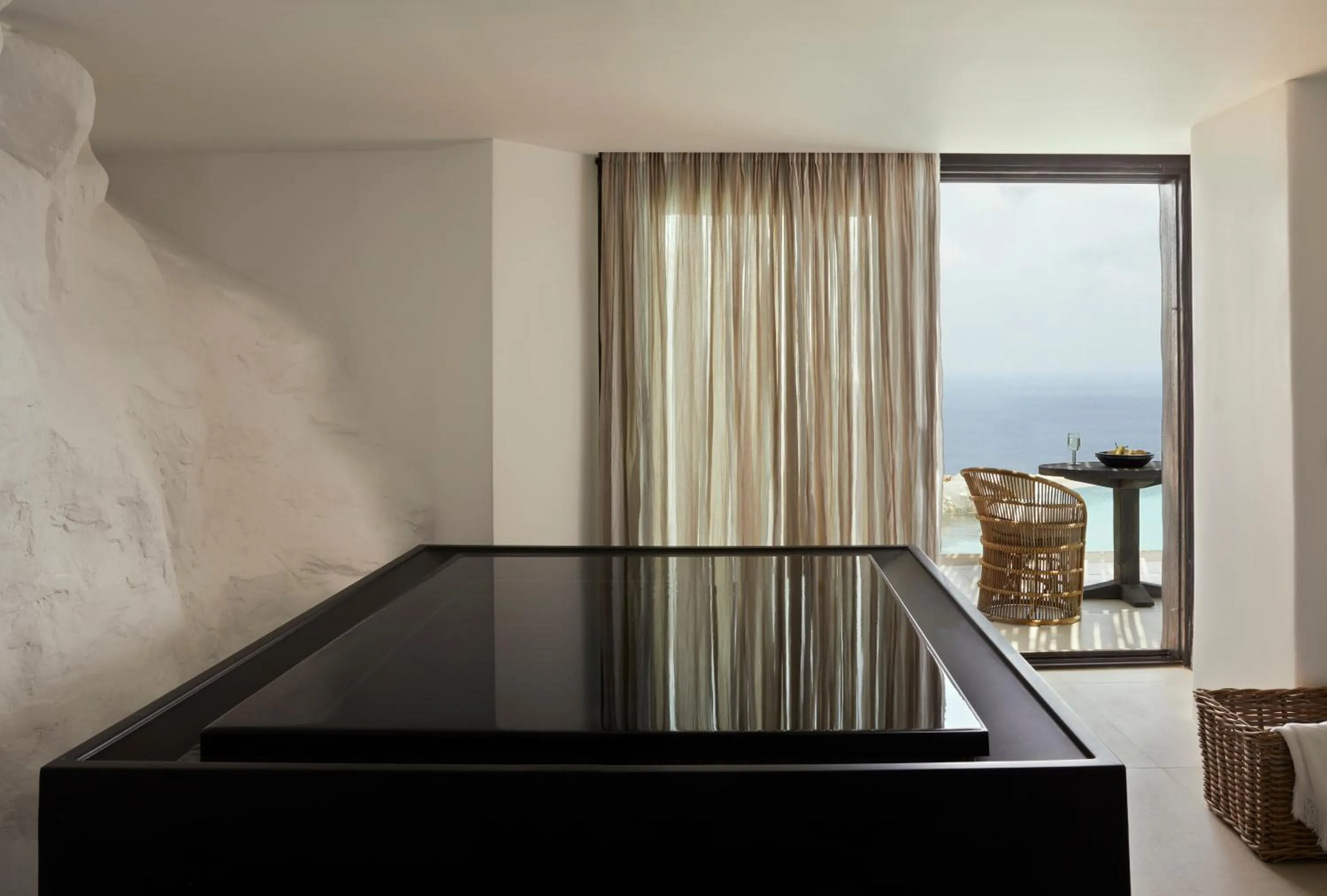 Hot Tub in Myconian Panoptis Escape, a member of Small Luxury Hotels of the World