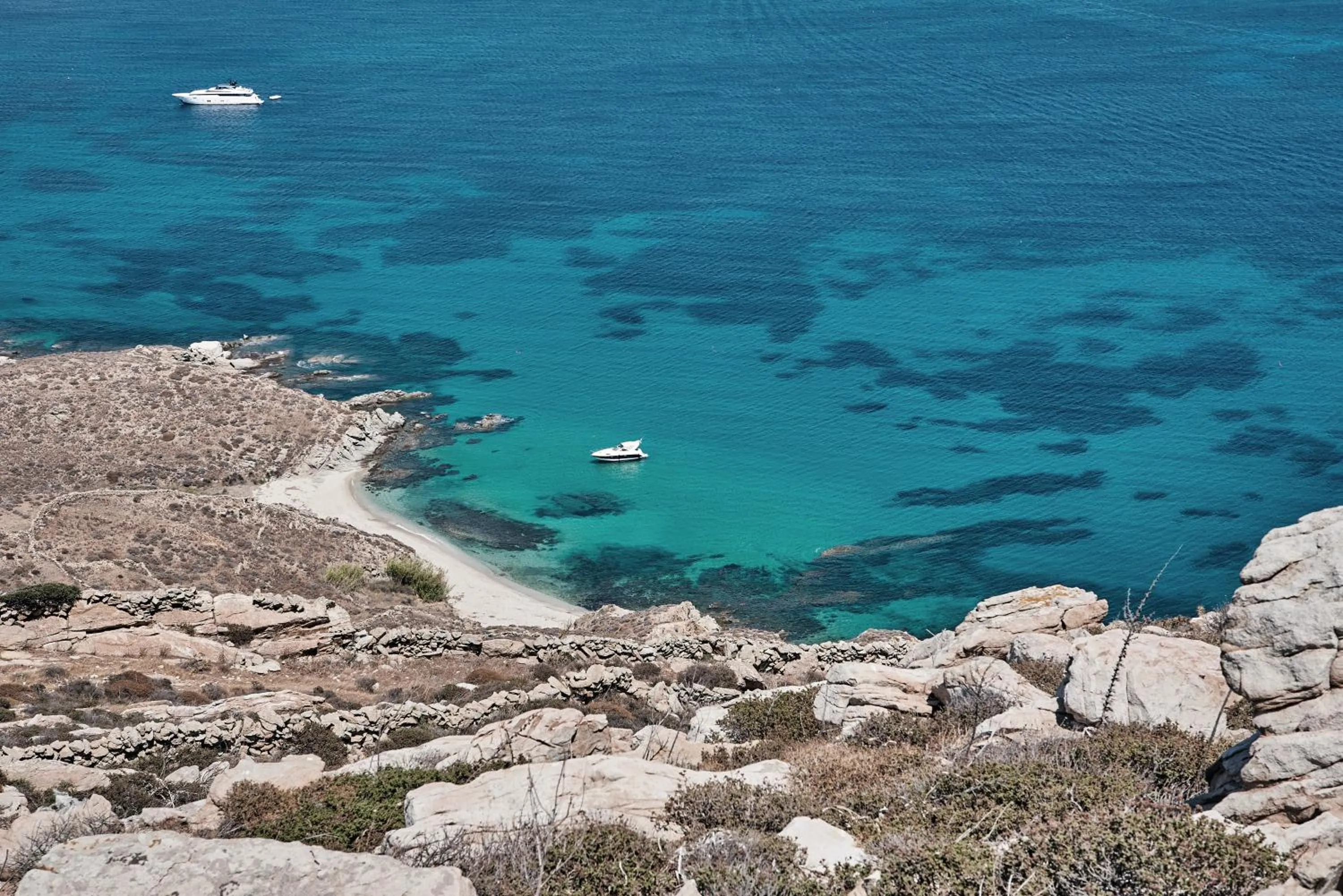 Beach in Myconian Panoptis Escape, a member of Small Luxury Hotels of the World