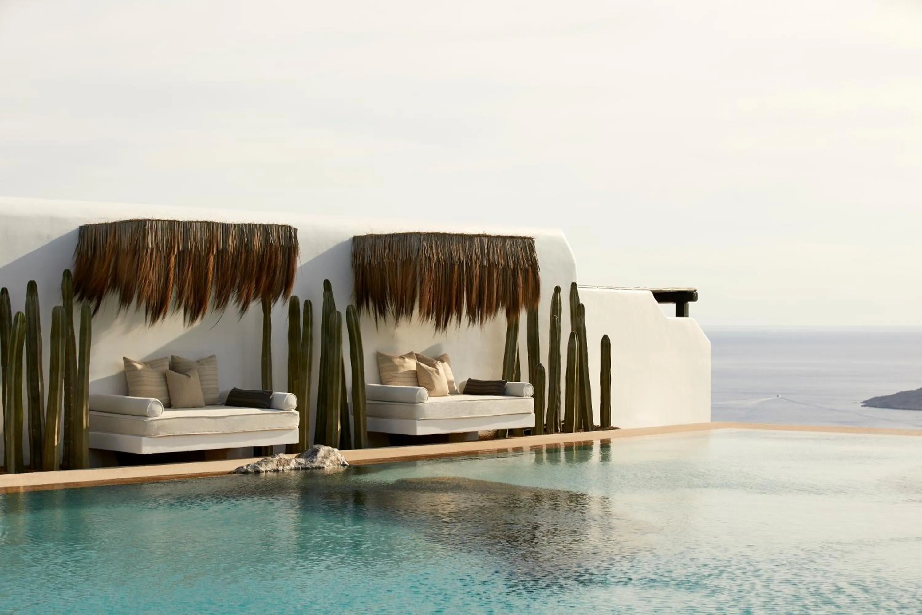 Swimming pool in Myconian Panoptis Escape, a member of Small Luxury Hotels of the World