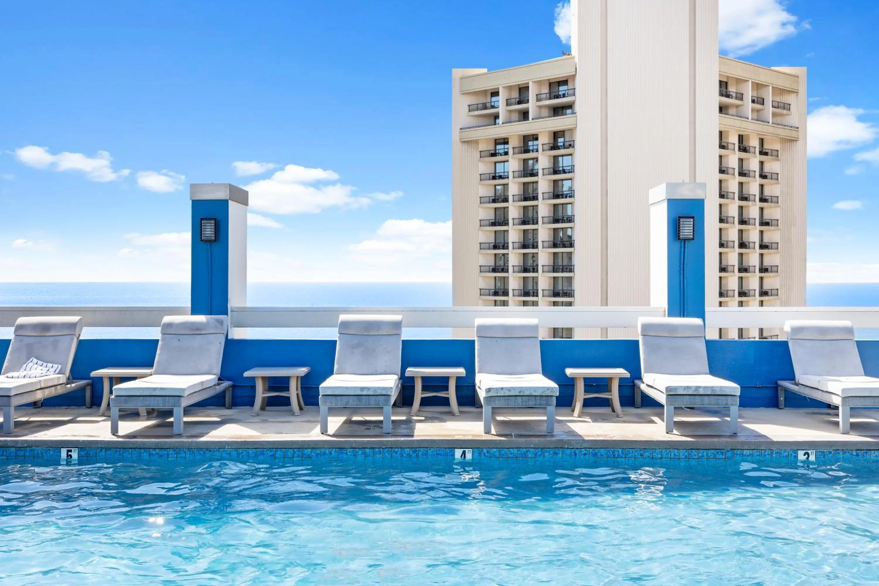 View (from property/room) in Steps to Waikiki Beach! Newly Renovated with 75" TV