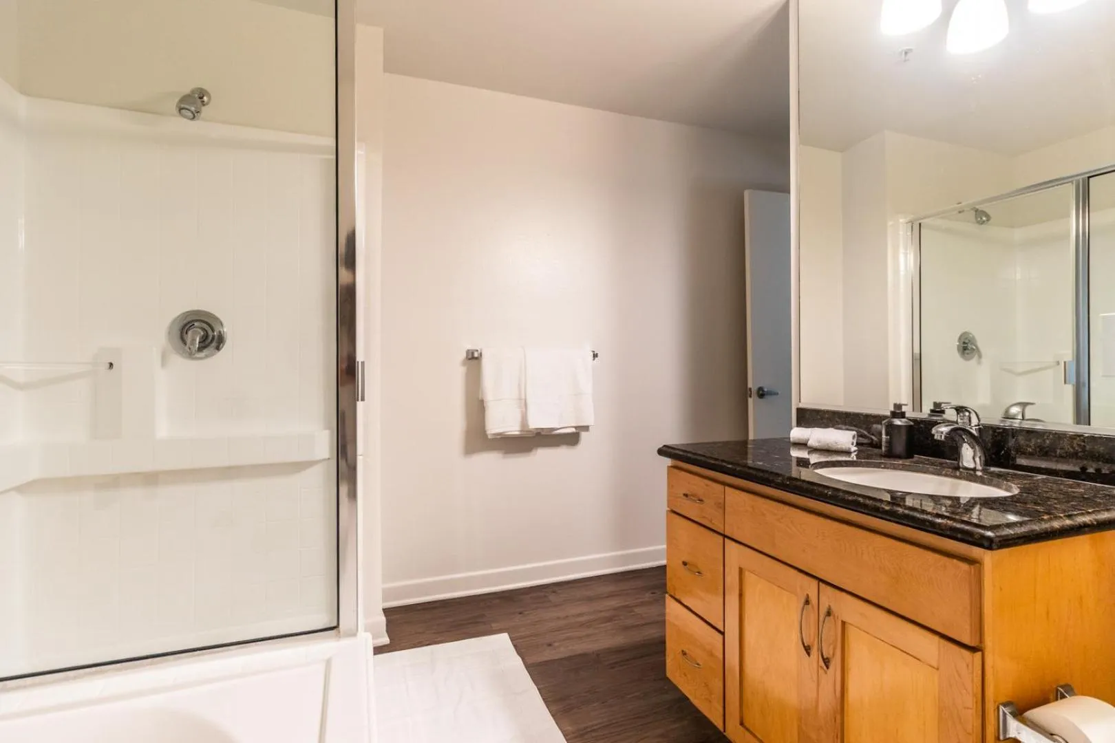 Bathroom in 2BD 2BTH Condo 10 Min Walk to Santa Monica Beach