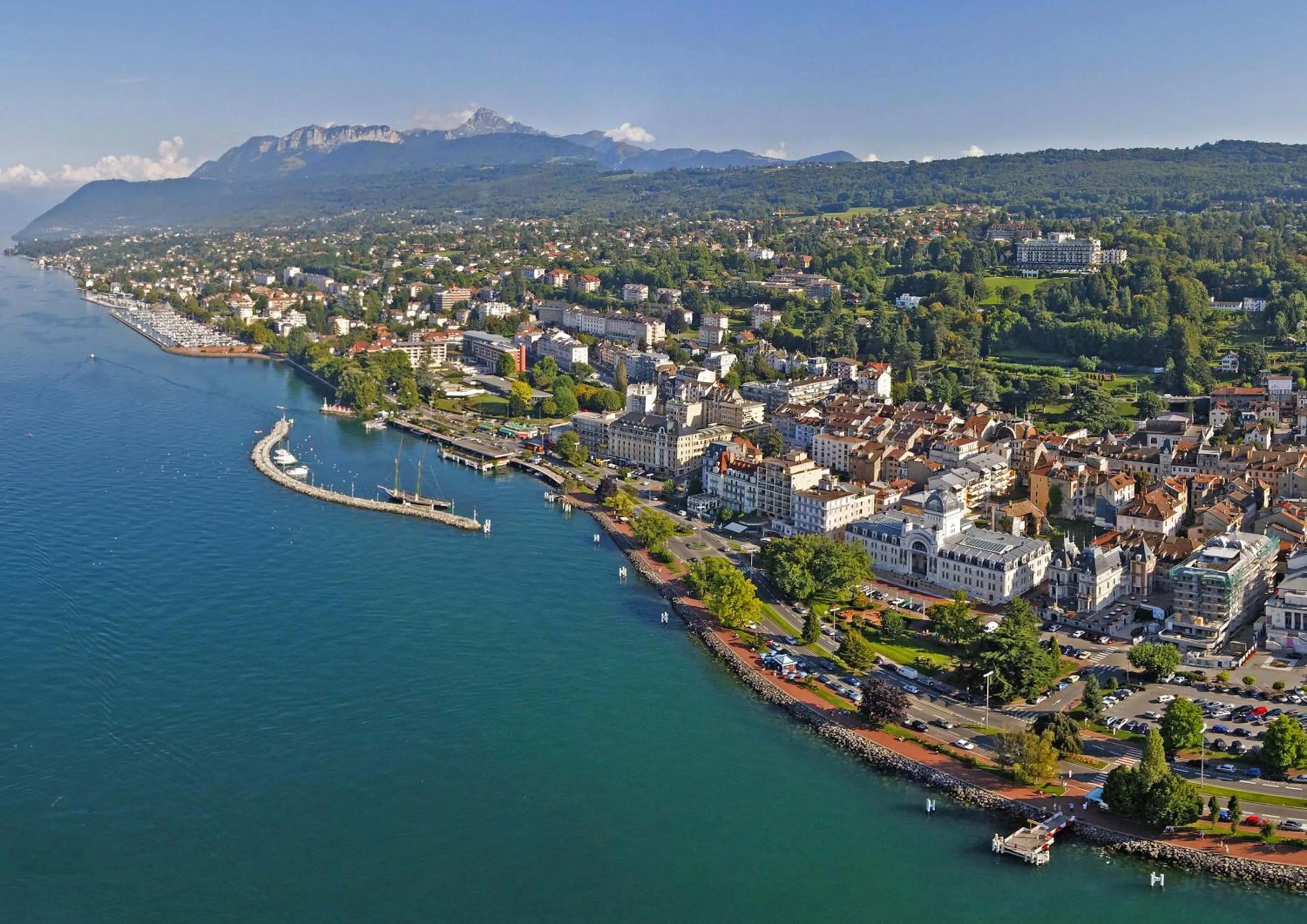 Bird's eye view in Savoy Hôtel Evian