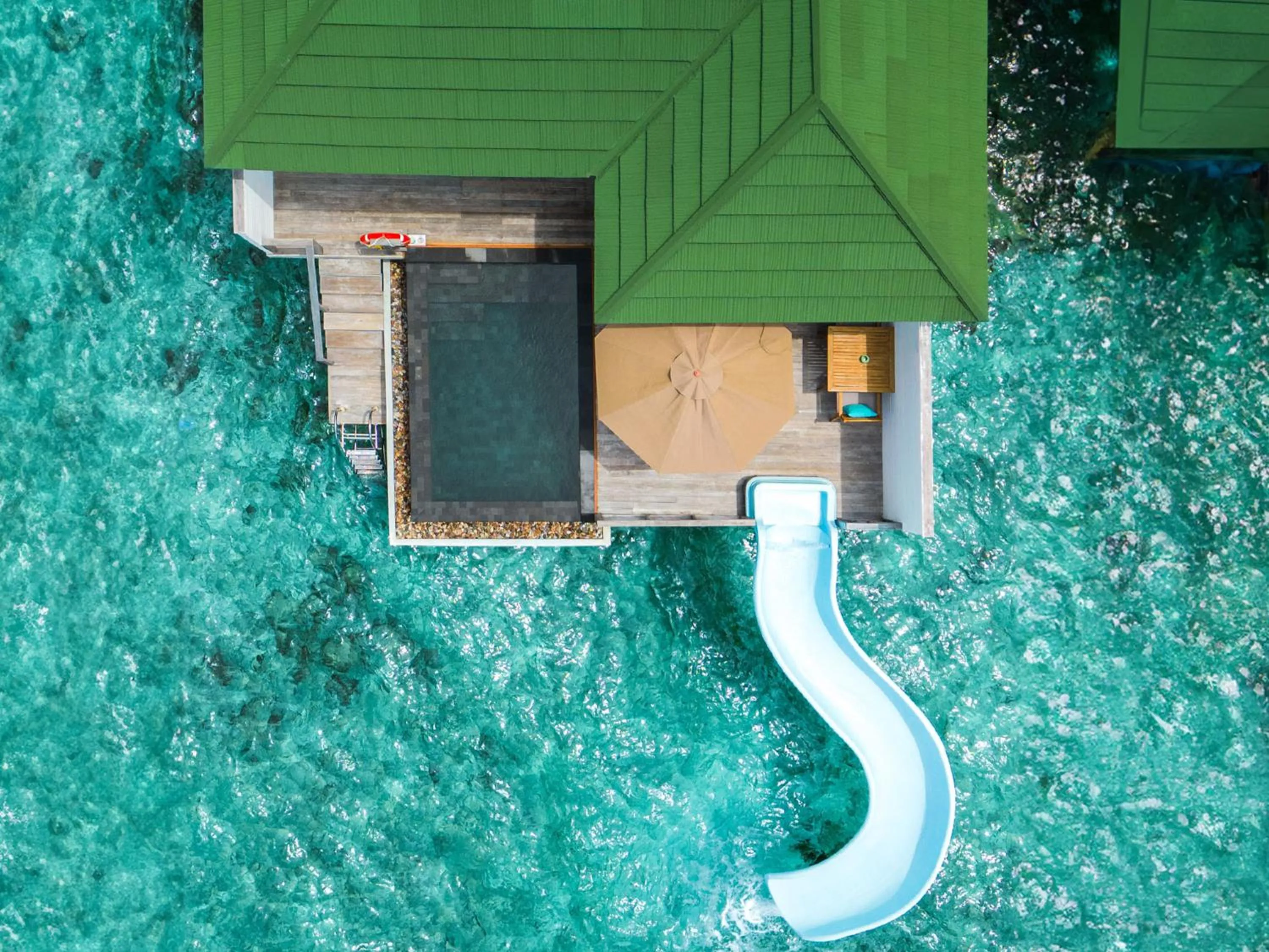 Patio in Siyam World Maldives - 24-Hour Premium All-inclusive with Free Transfer