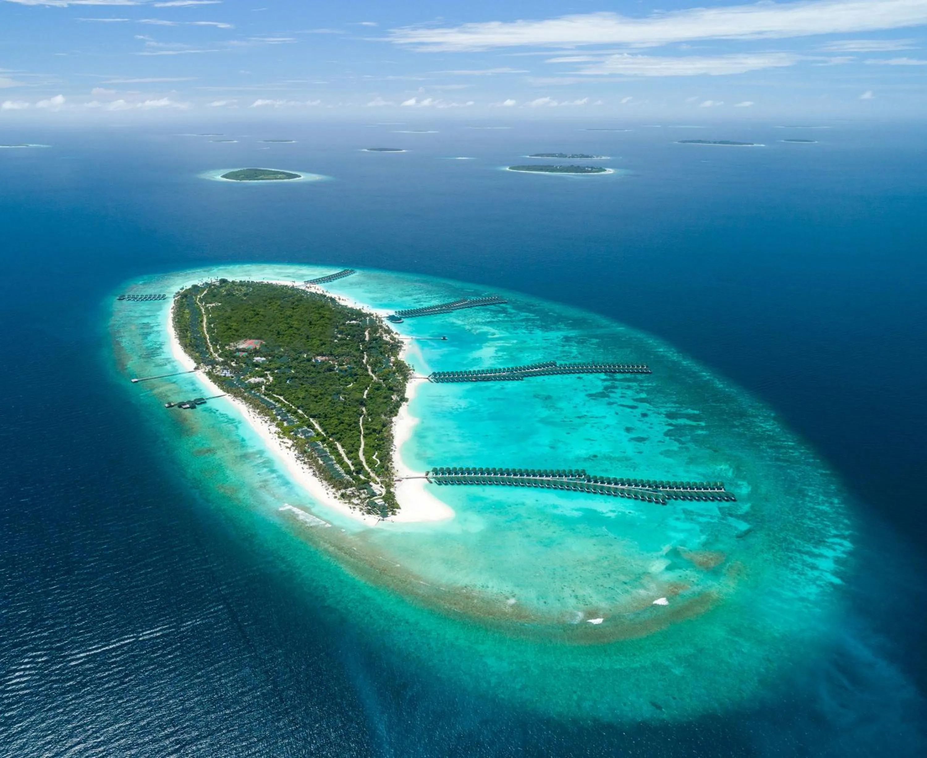 Bird's eye view in Siyam World Maldives - 24-Hour Premium All-inclusive with Free Transfer