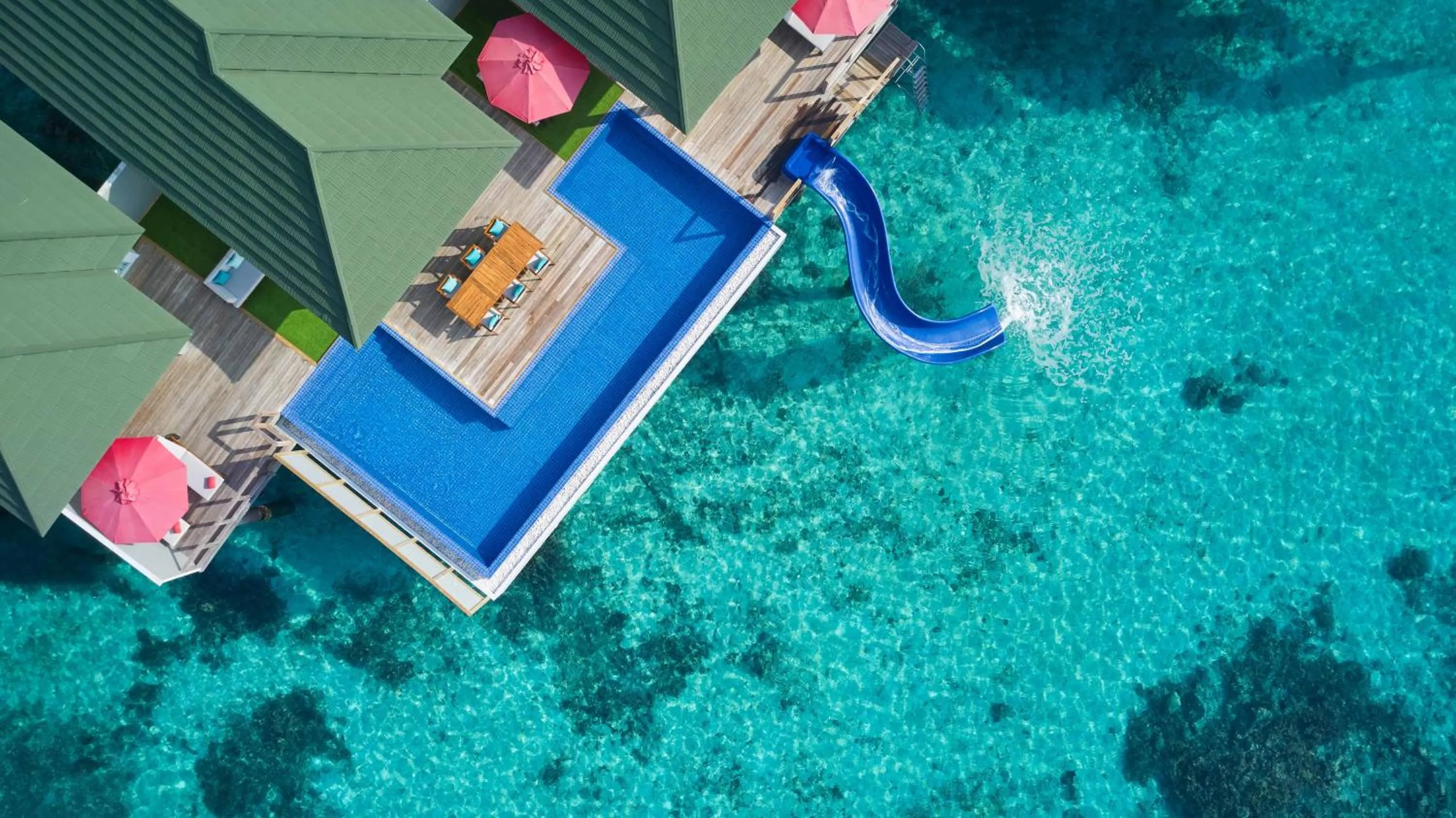 Patio in Siyam World Maldives - 24-Hour Premium All-inclusive with Free Transfer