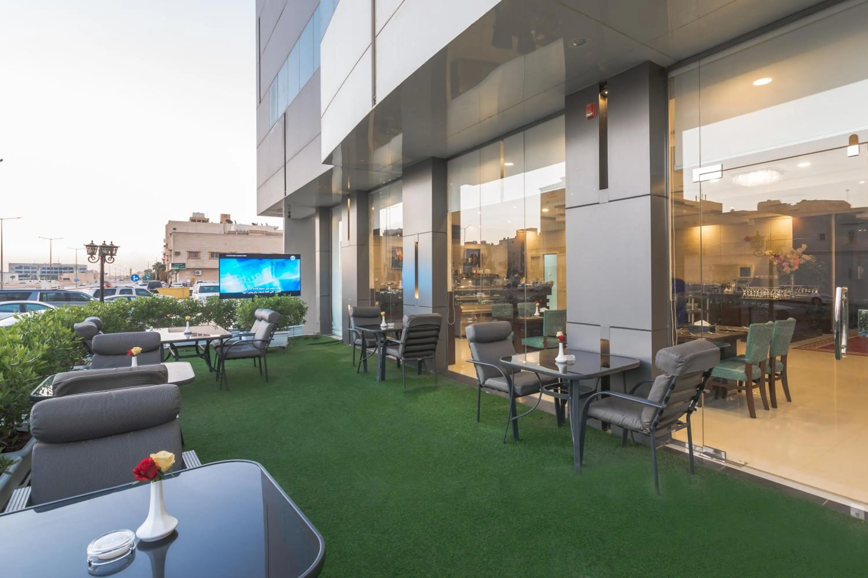 Seating area in Myrtle Al Shohadaa Serviced Apartments