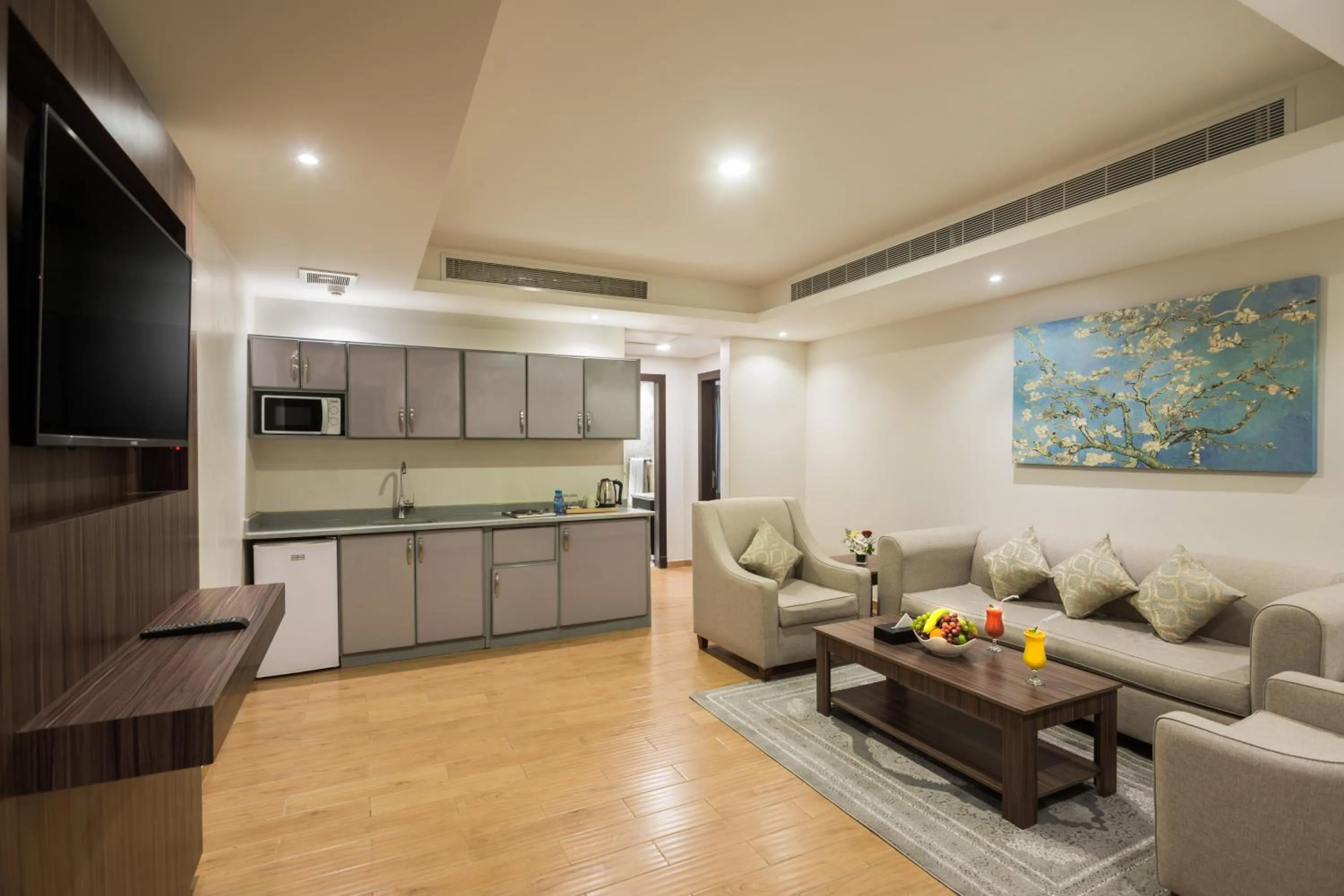 Living room in Myrtle Al Shohadaa Serviced Apartments