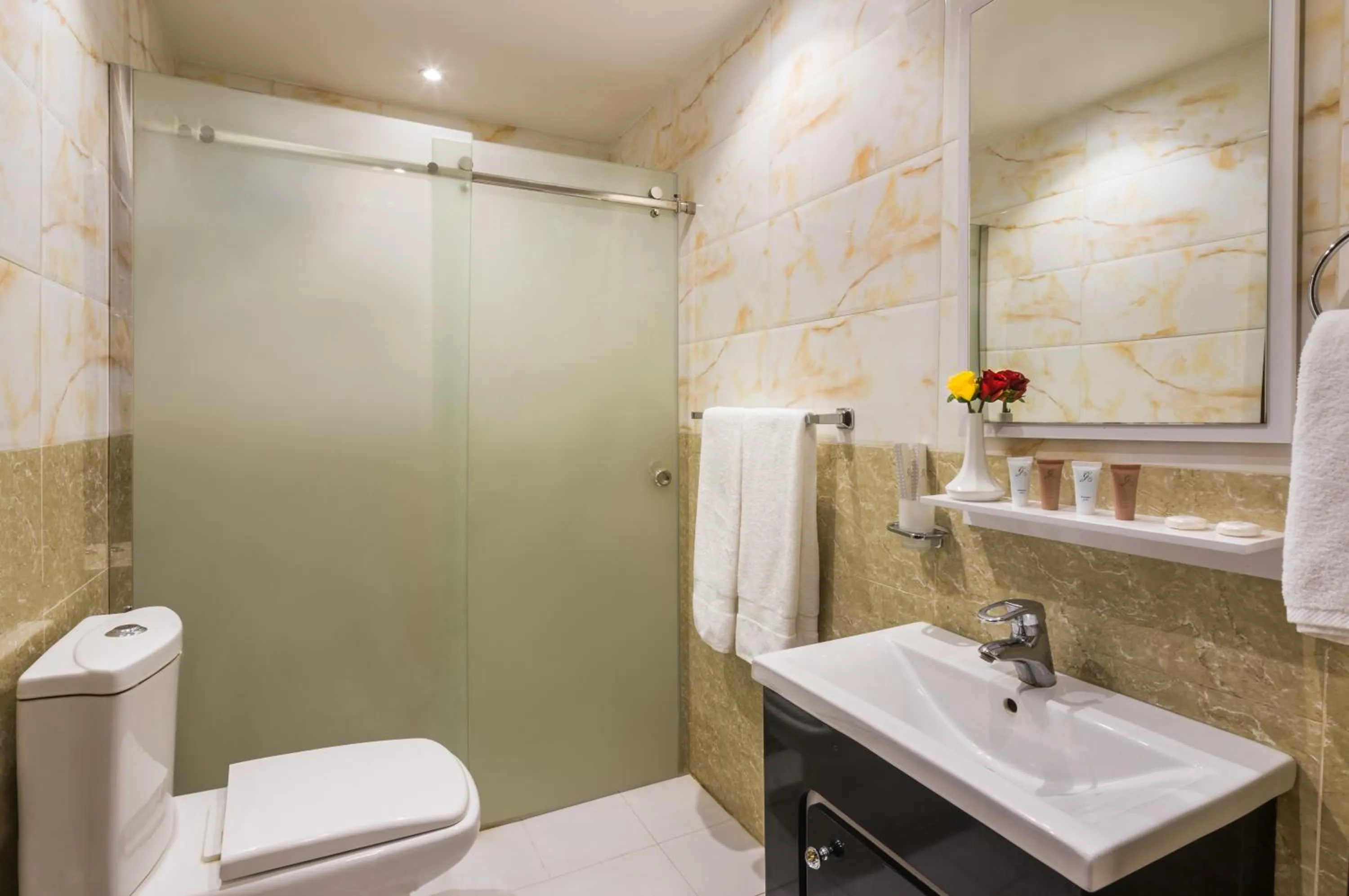 Toilet in Myrtle Al Shohadaa Serviced Apartments