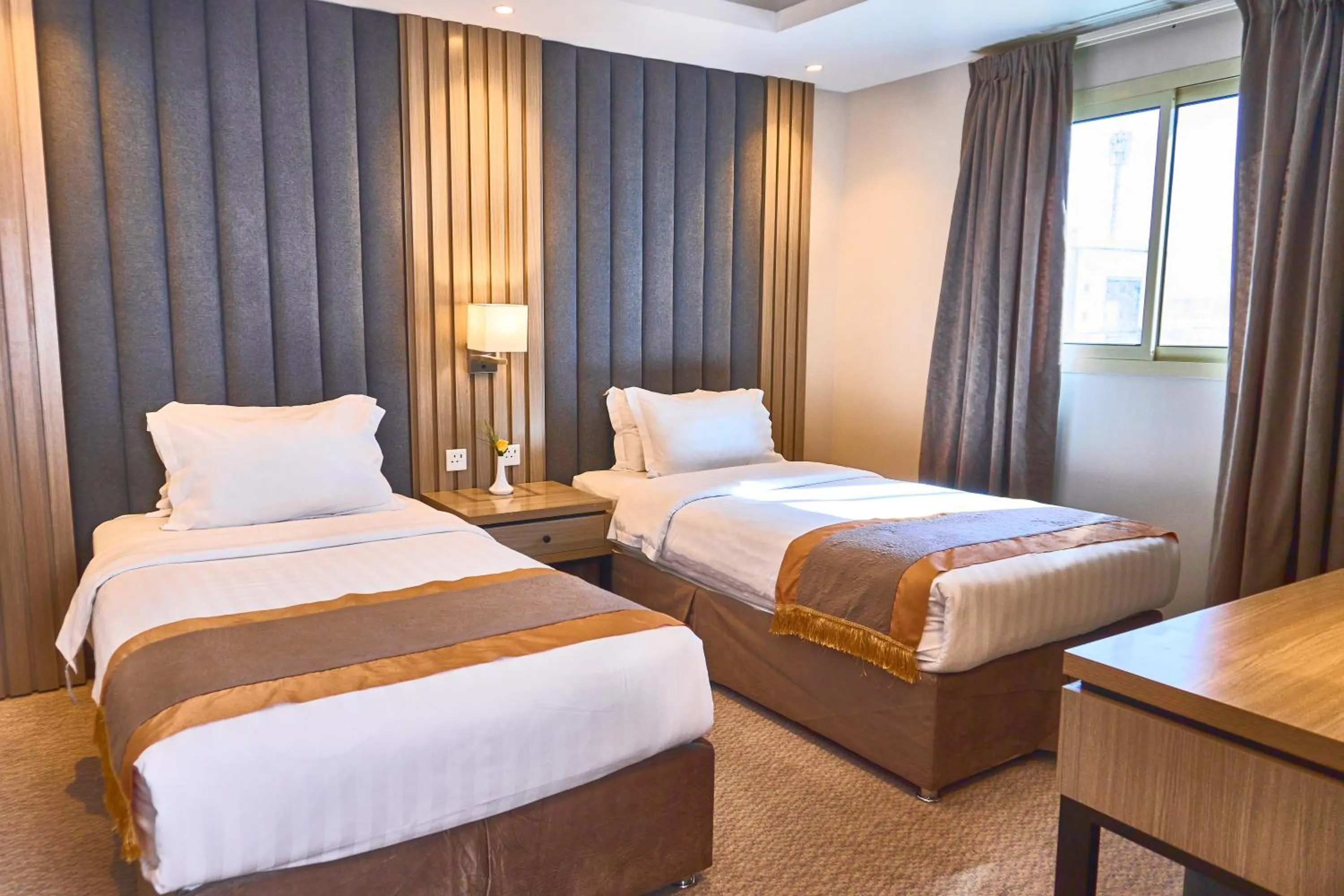 Bed in Myrtle Al Shohadaa Serviced Apartments