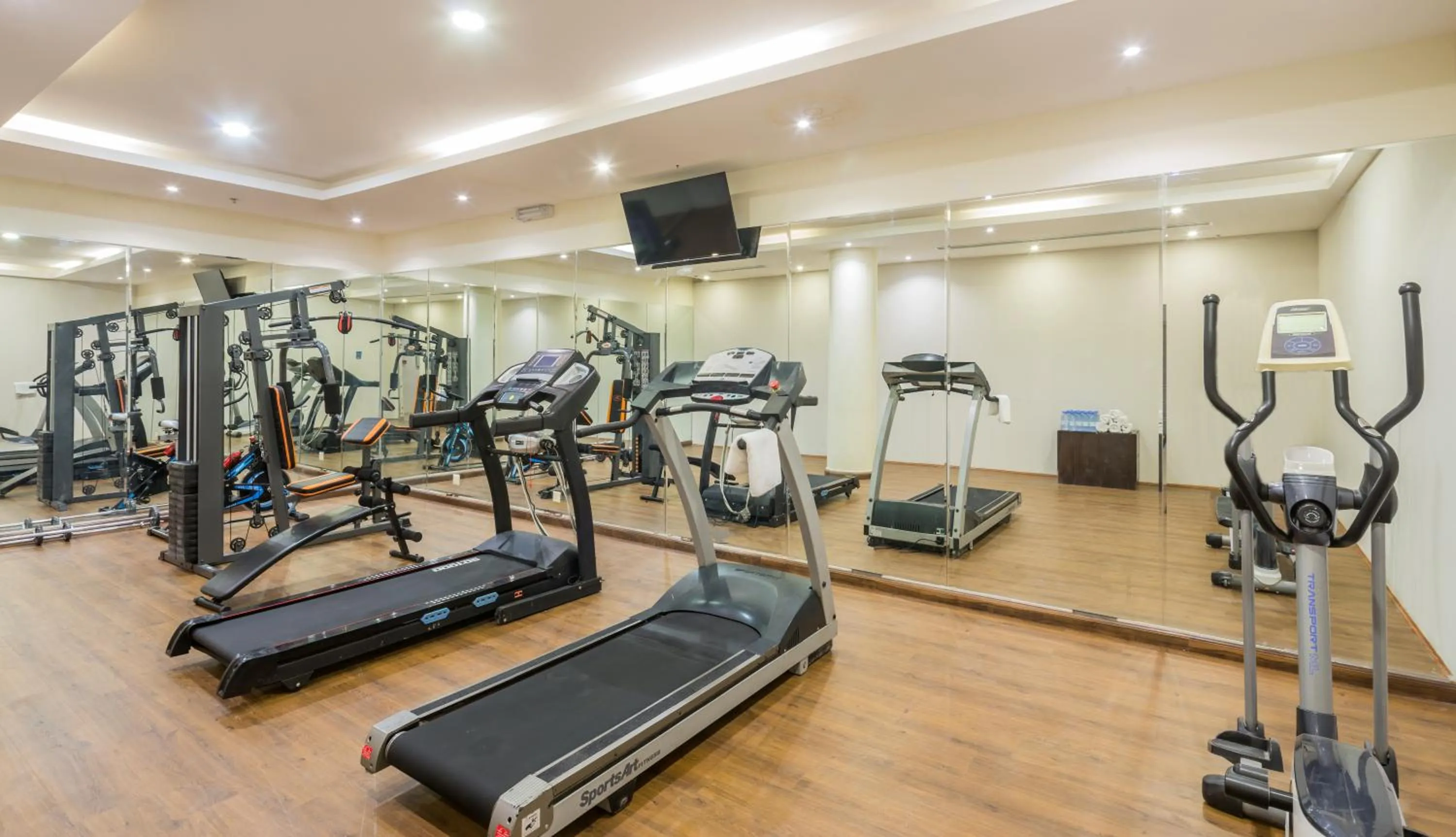 Fitness centre/facilities in Myrtle Al Shohadaa Serviced Apartments