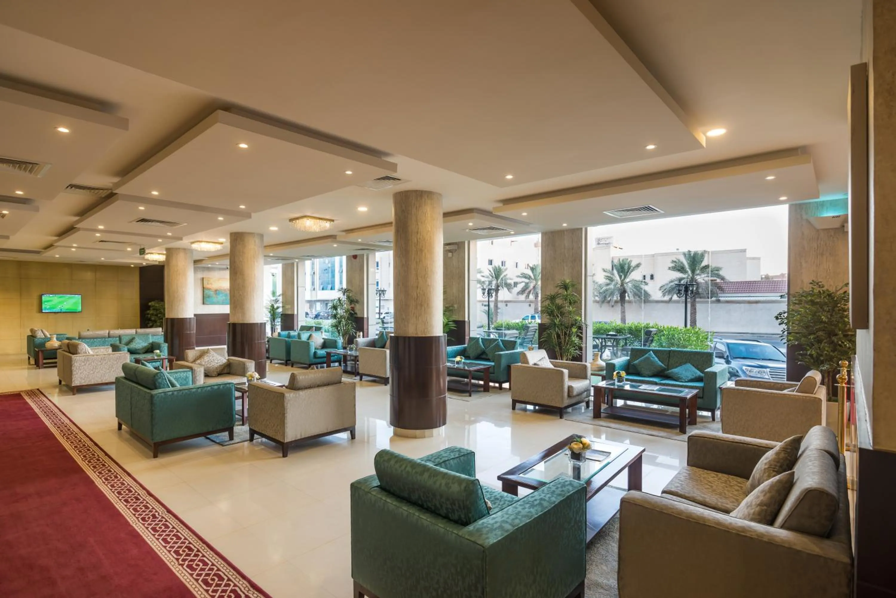 Lobby or reception in Myrtle Al Shohadaa Serviced Apartments