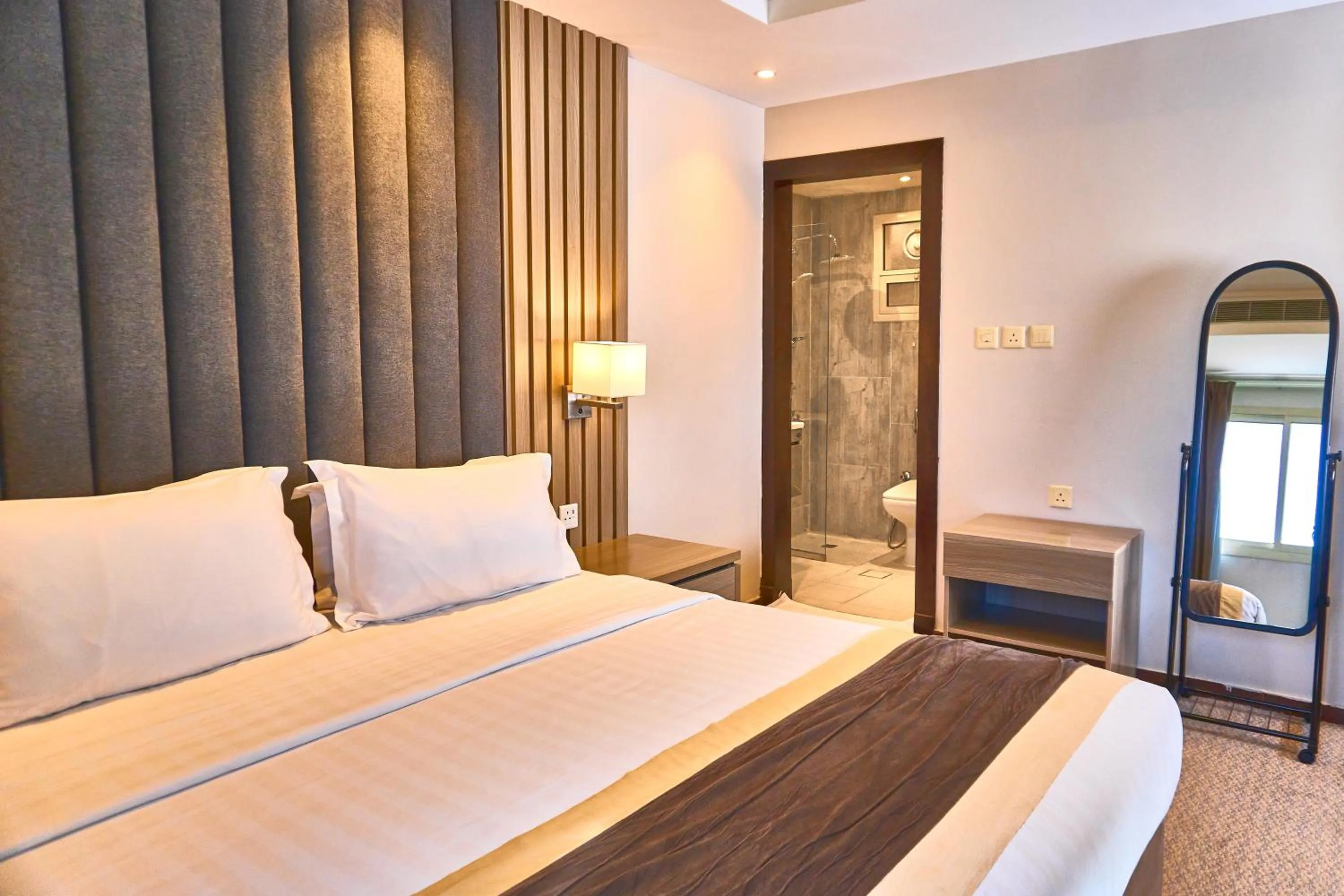 Bed in Myrtle Al Shohadaa Serviced Apartments