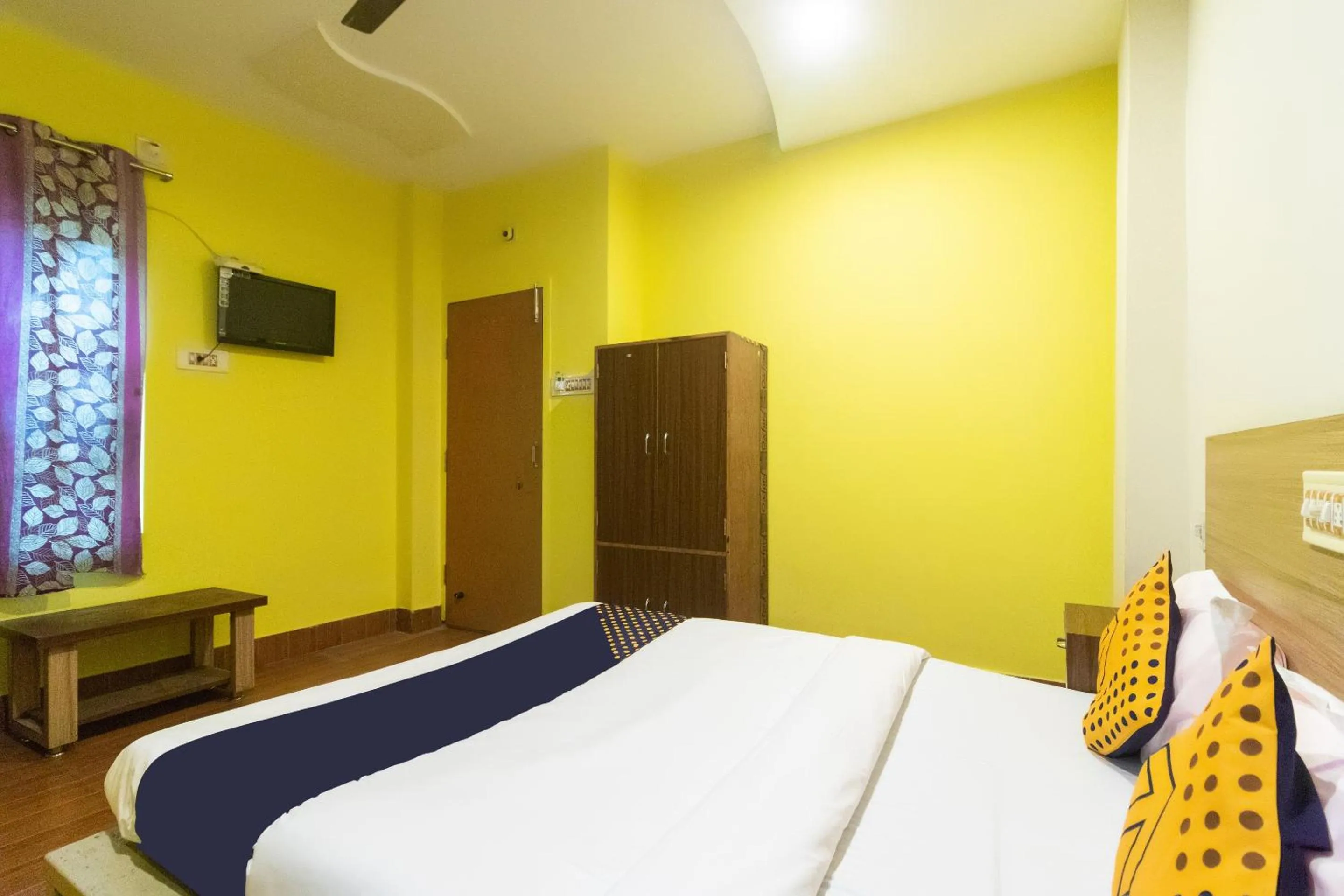 Bedroom, Bed in Hotel O Prabir Residency Inn