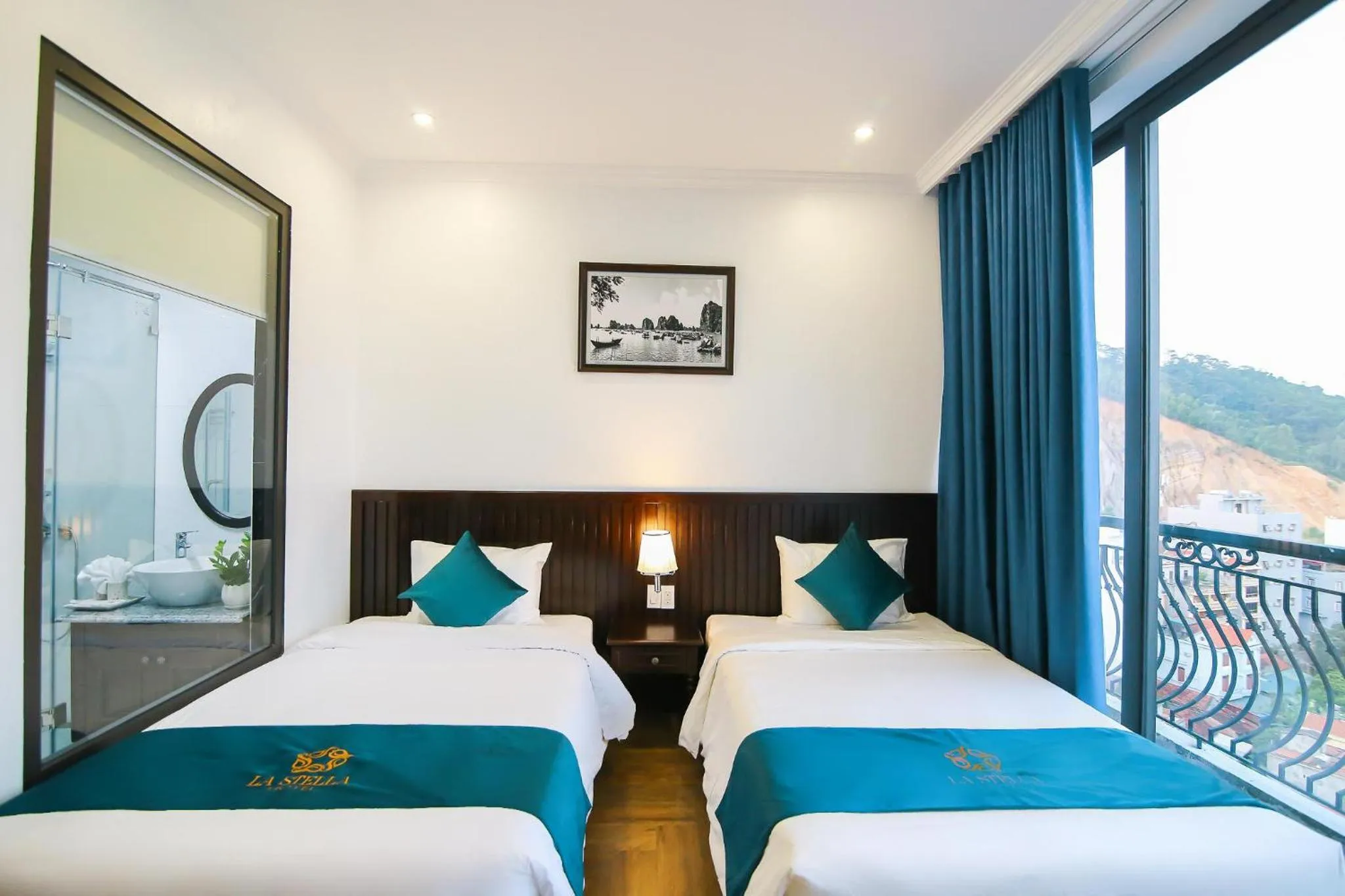 Bed in La Stella Hotel