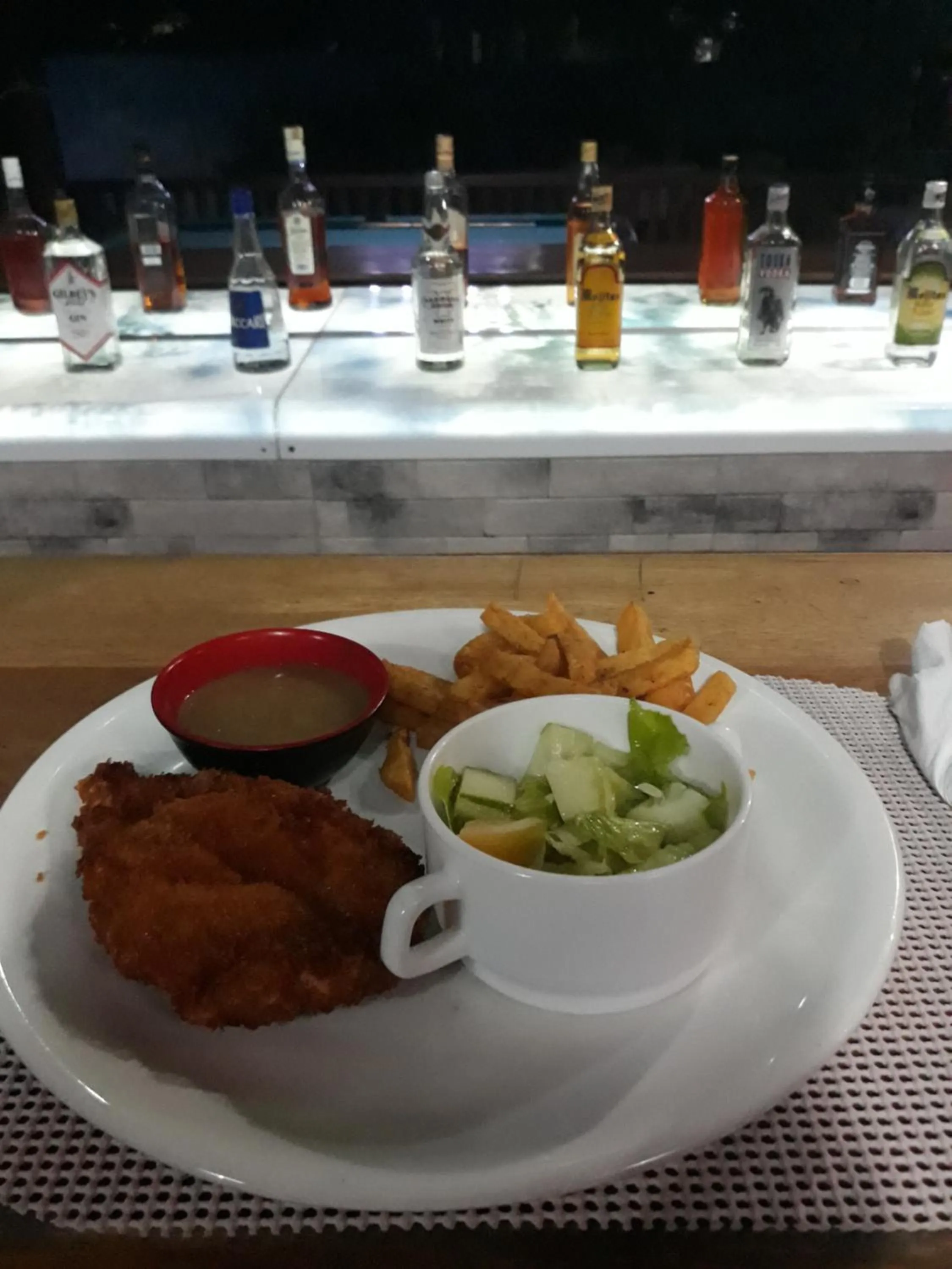 Breakfast in The Shark's Tail Dive Resort