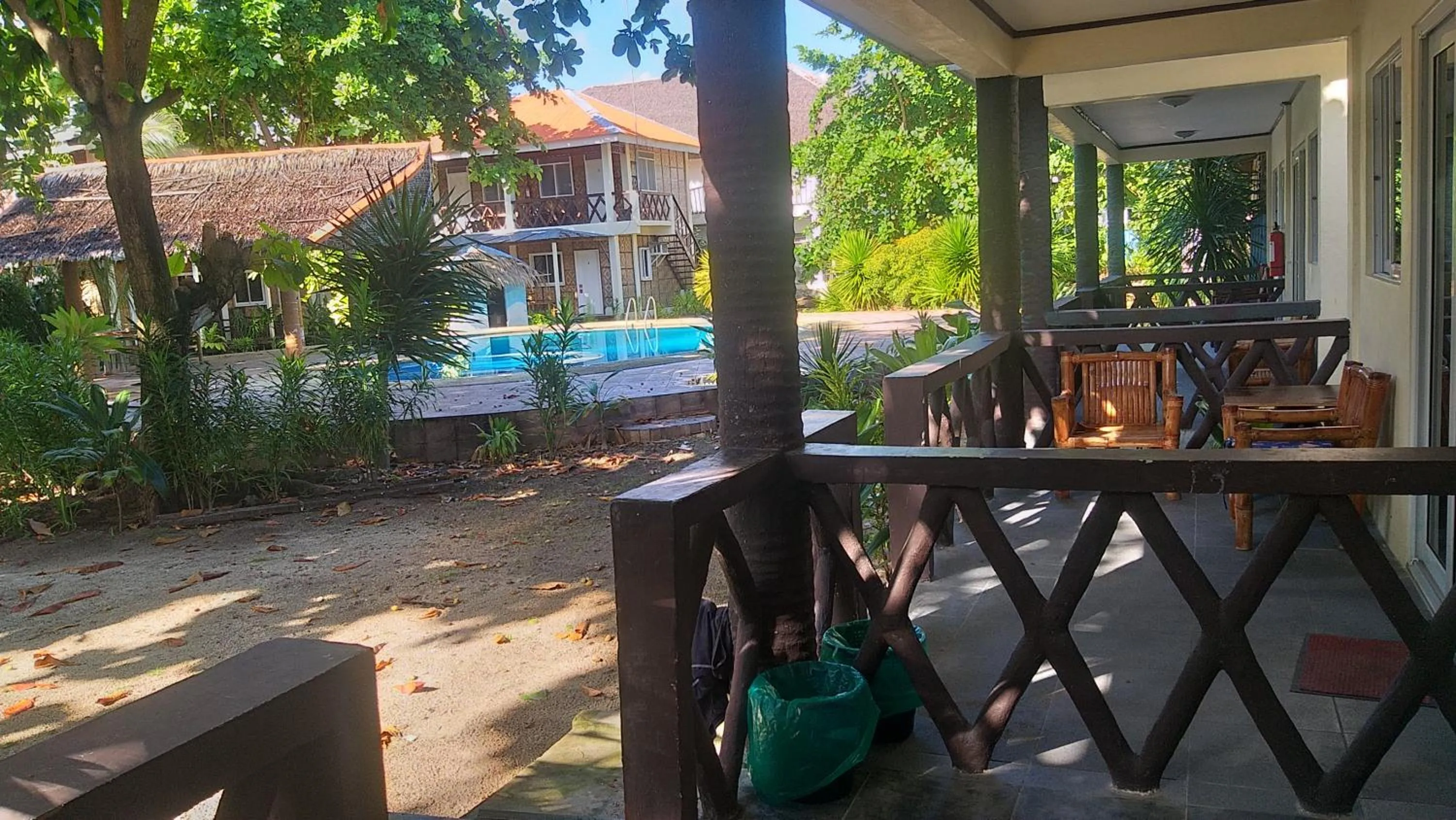 Balcony/Terrace in The Shark's Tail Dive Resort