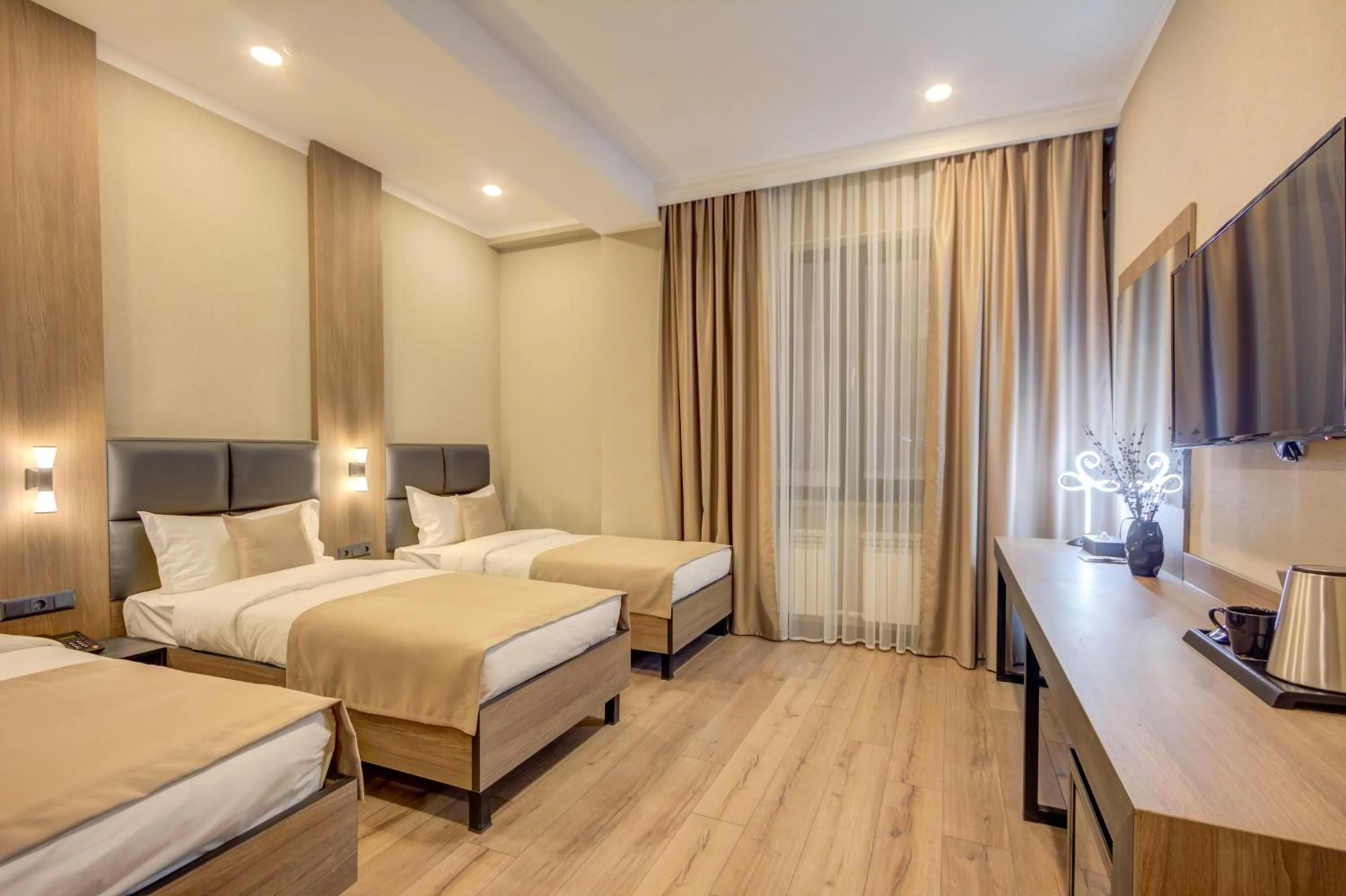 Breakfast, Bed in Sara Hotel Bishkek