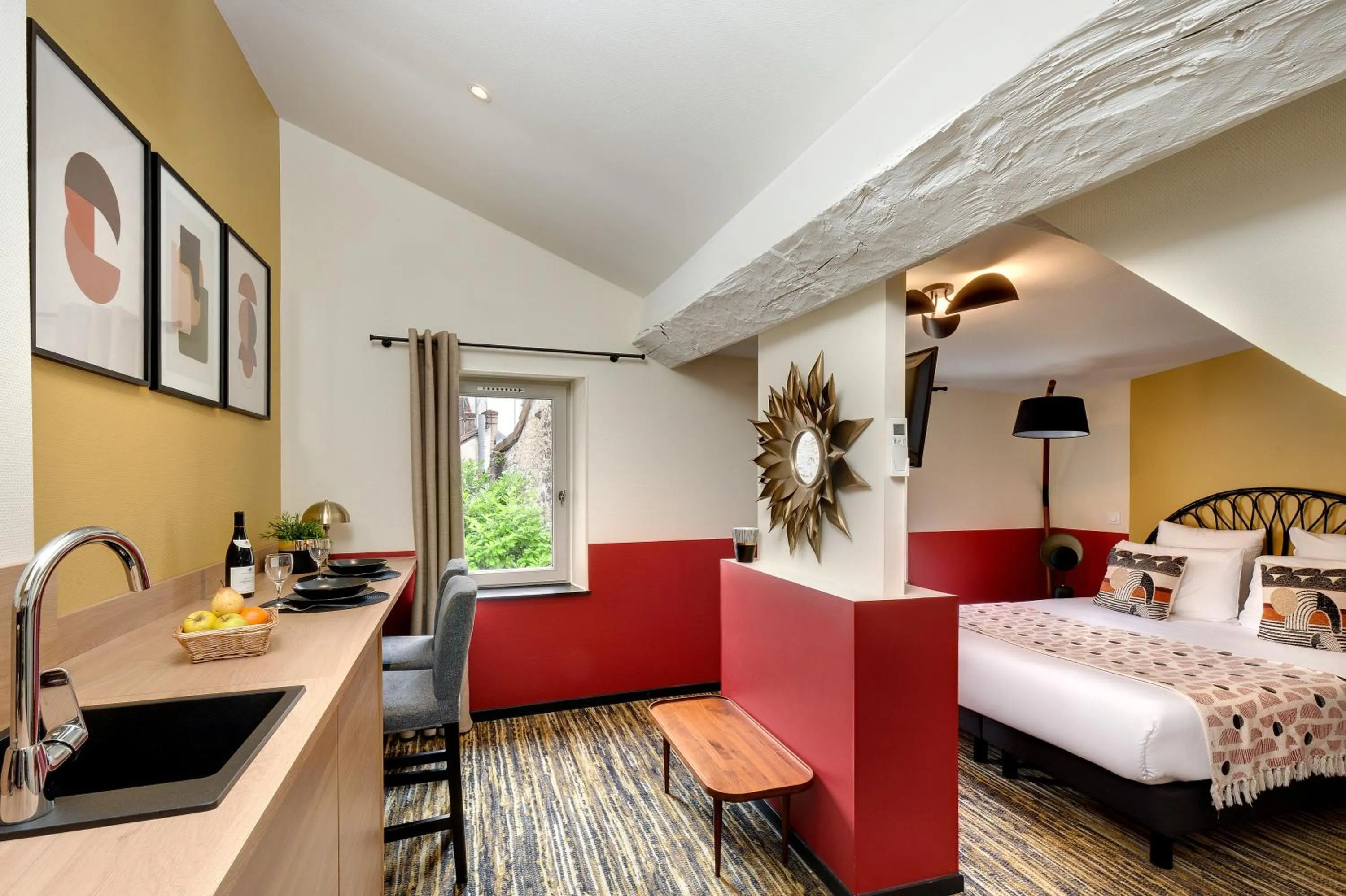 Photo of the whole room, Bed in Maison Tillot