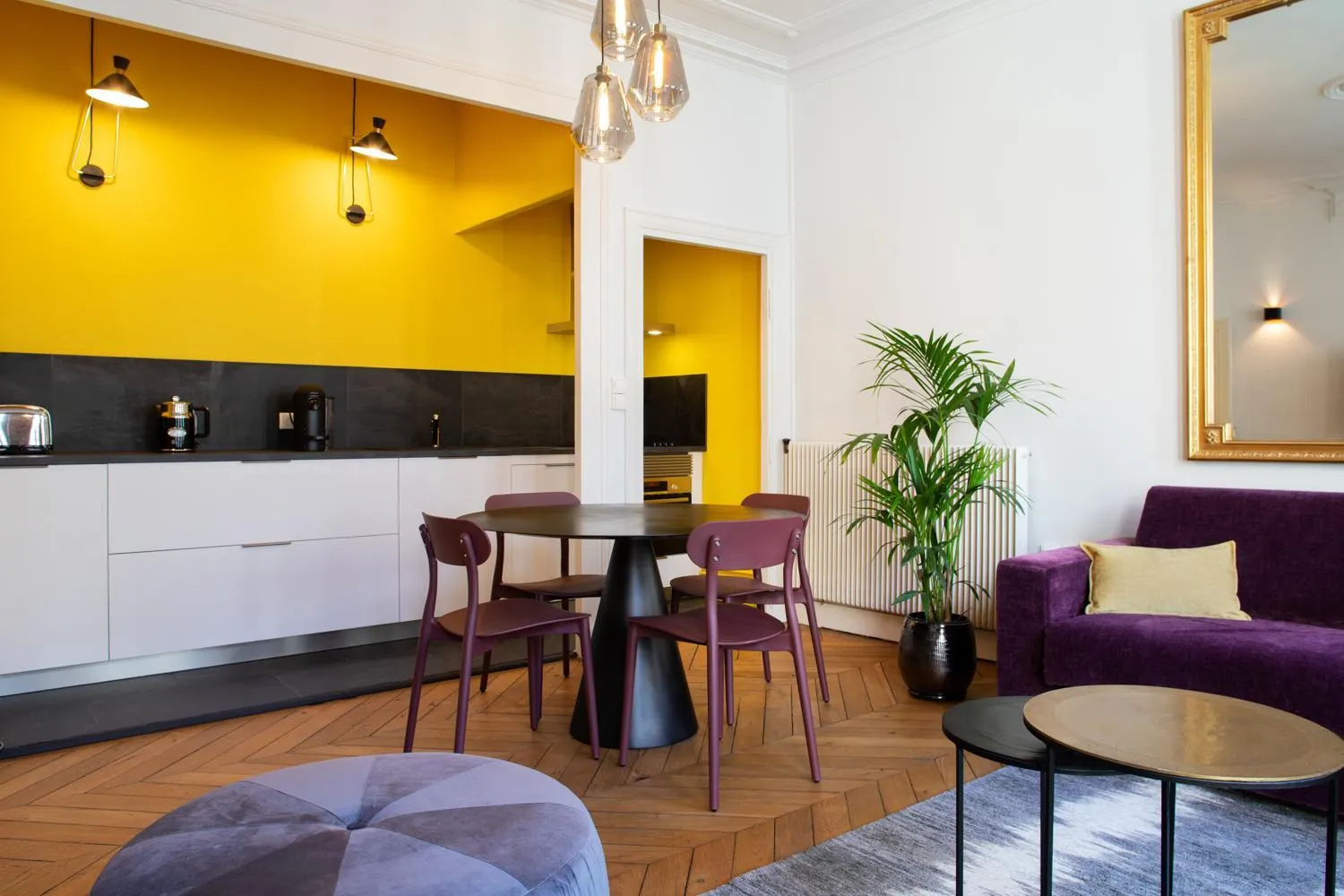 Kitchen or kitchenette in Maison Tillot