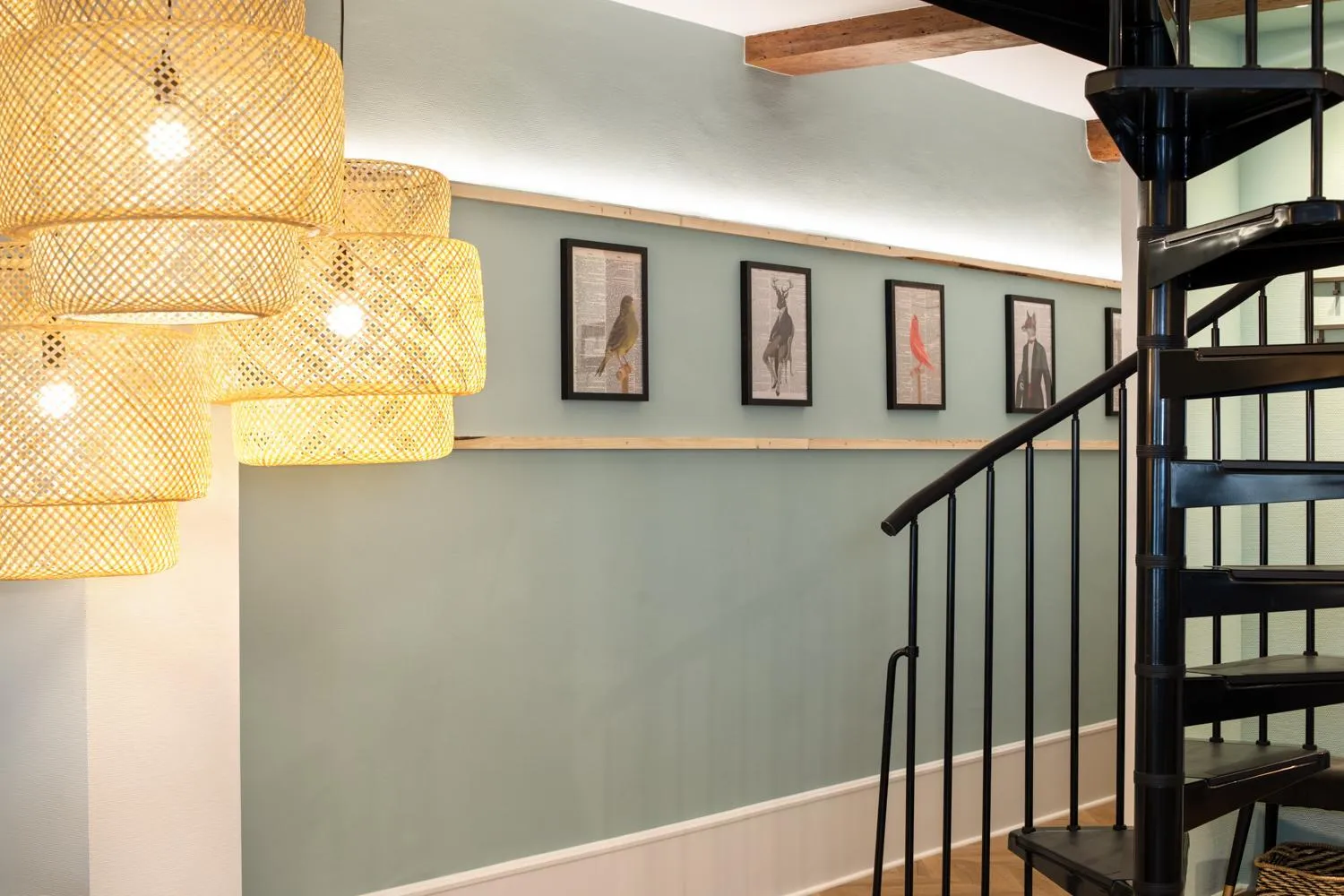 Decorative detail in Maison Tillot