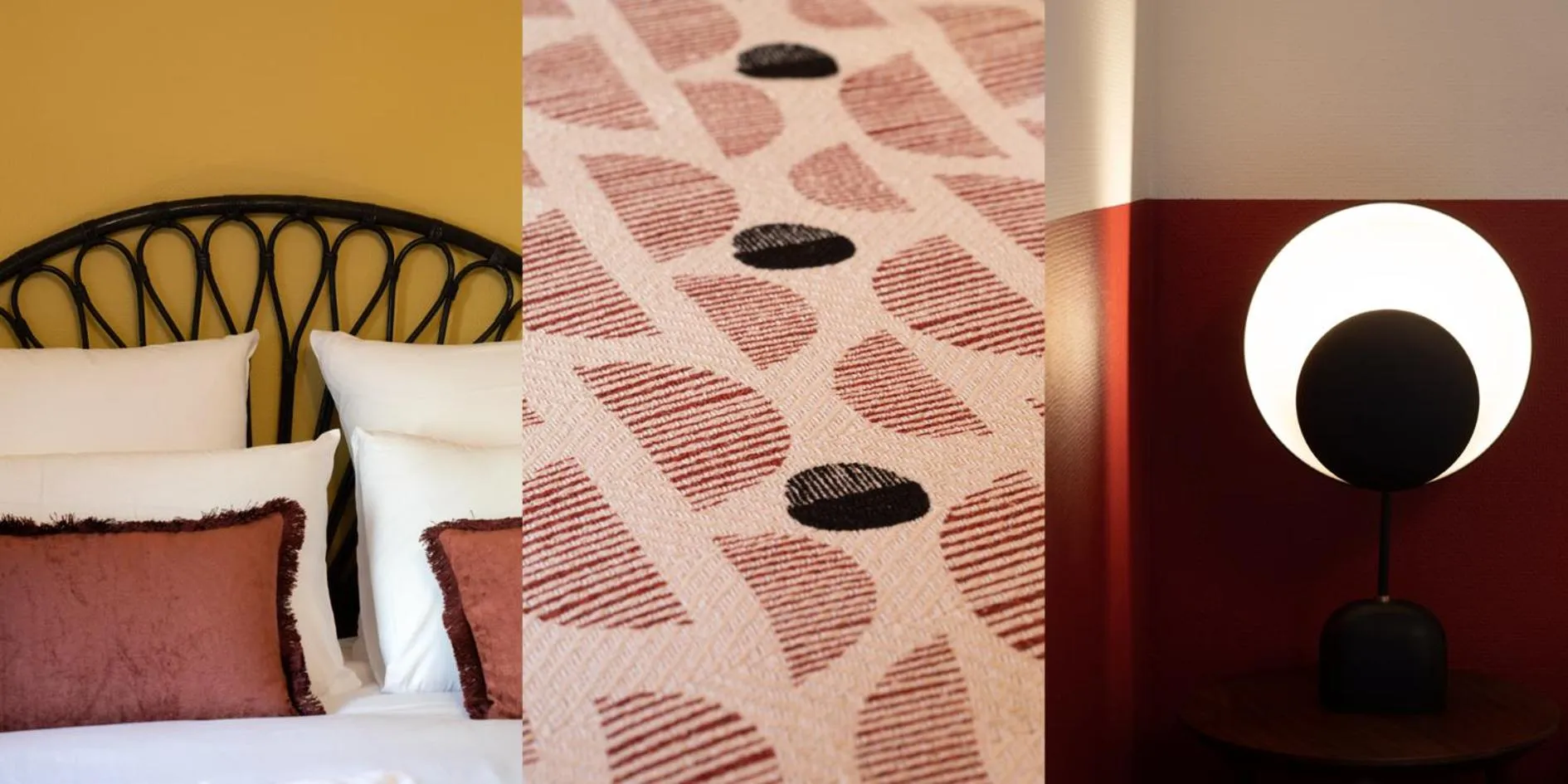 Decorative detail, Bed in Maison Tillot