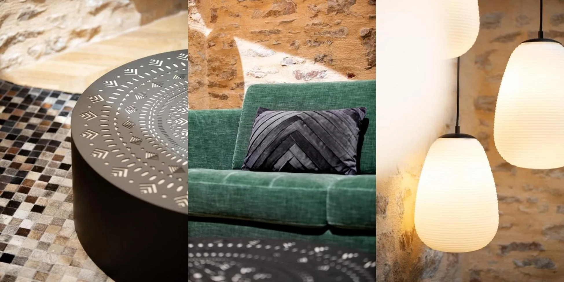 Decorative detail in Maison Tillot