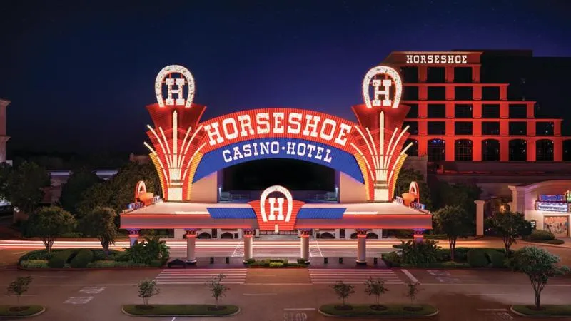 Property building in Horseshoe Tunica, A Caesars Destination