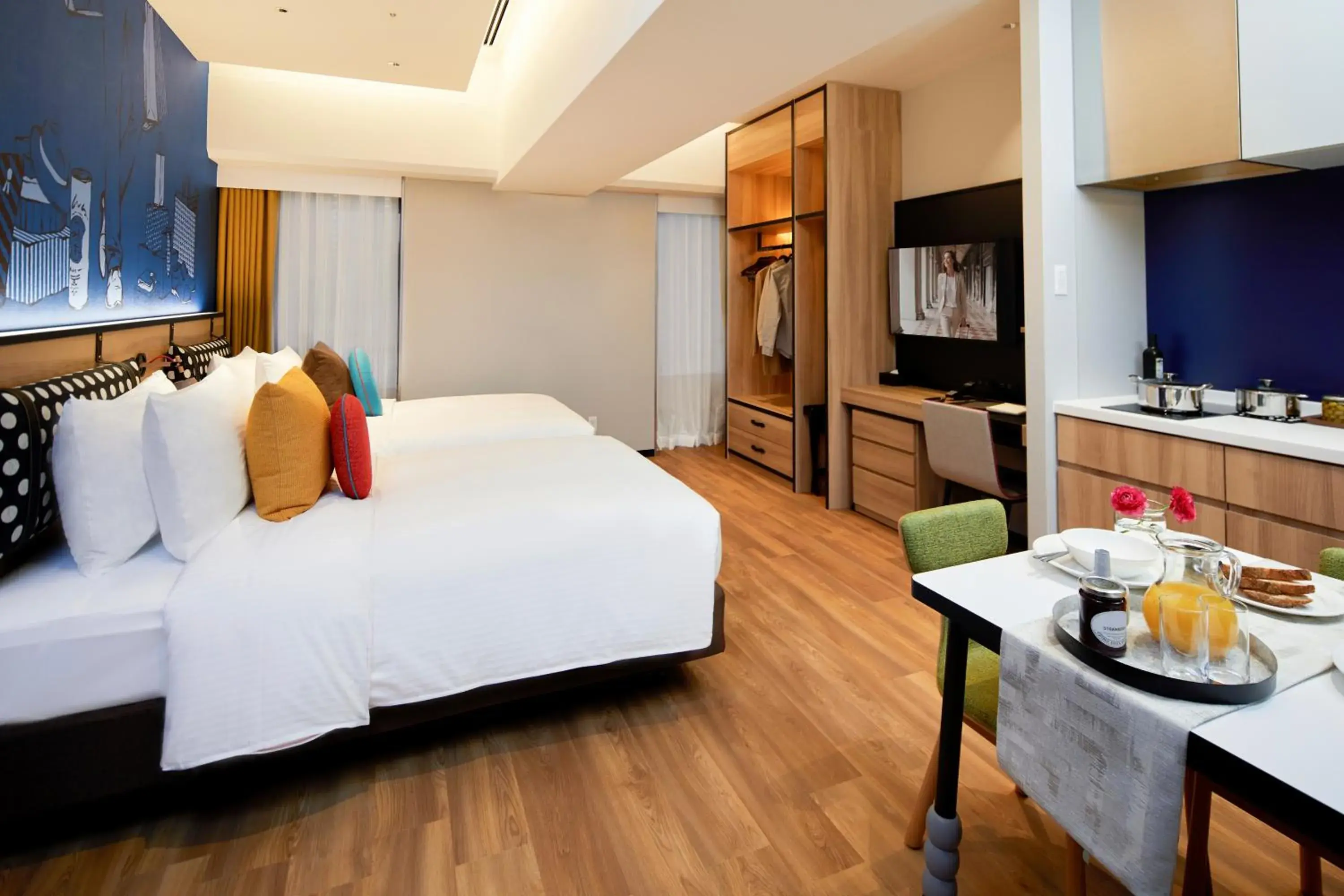 Premier Twin Room in Citadines Namba Osaka Premier Twin Room in Citadines Namba Osaka