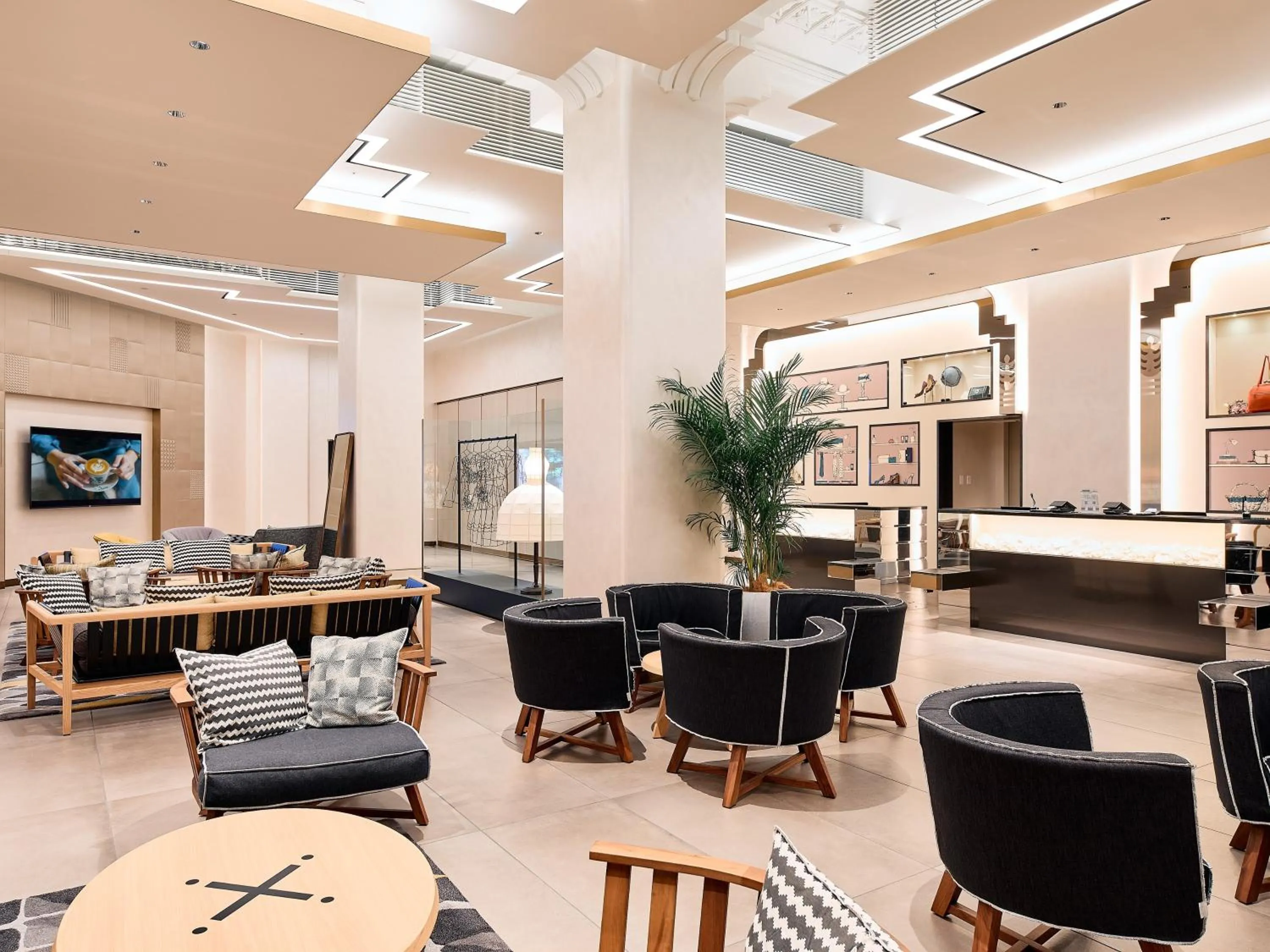 Lobby or reception in Citadines Namba Osaka