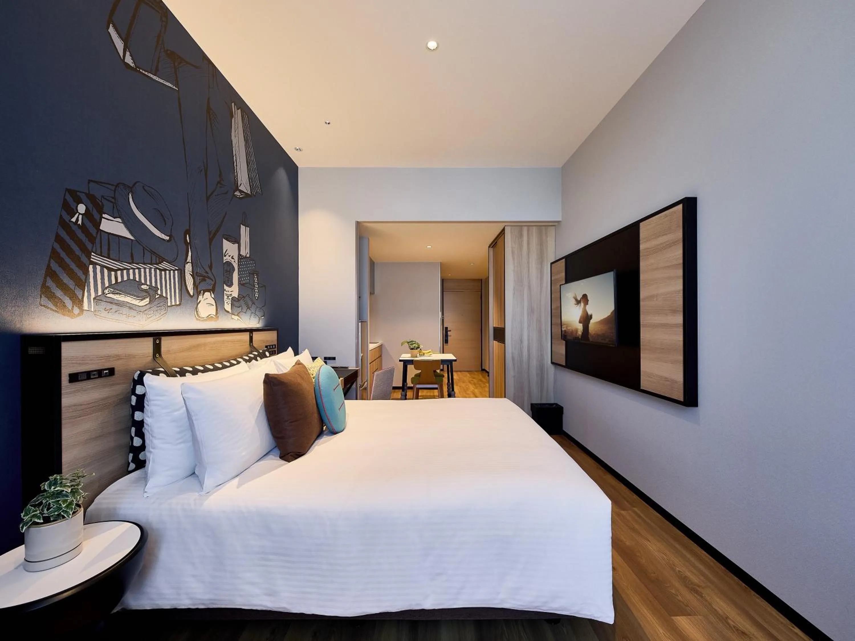 Bed in Citadines Namba Osaka