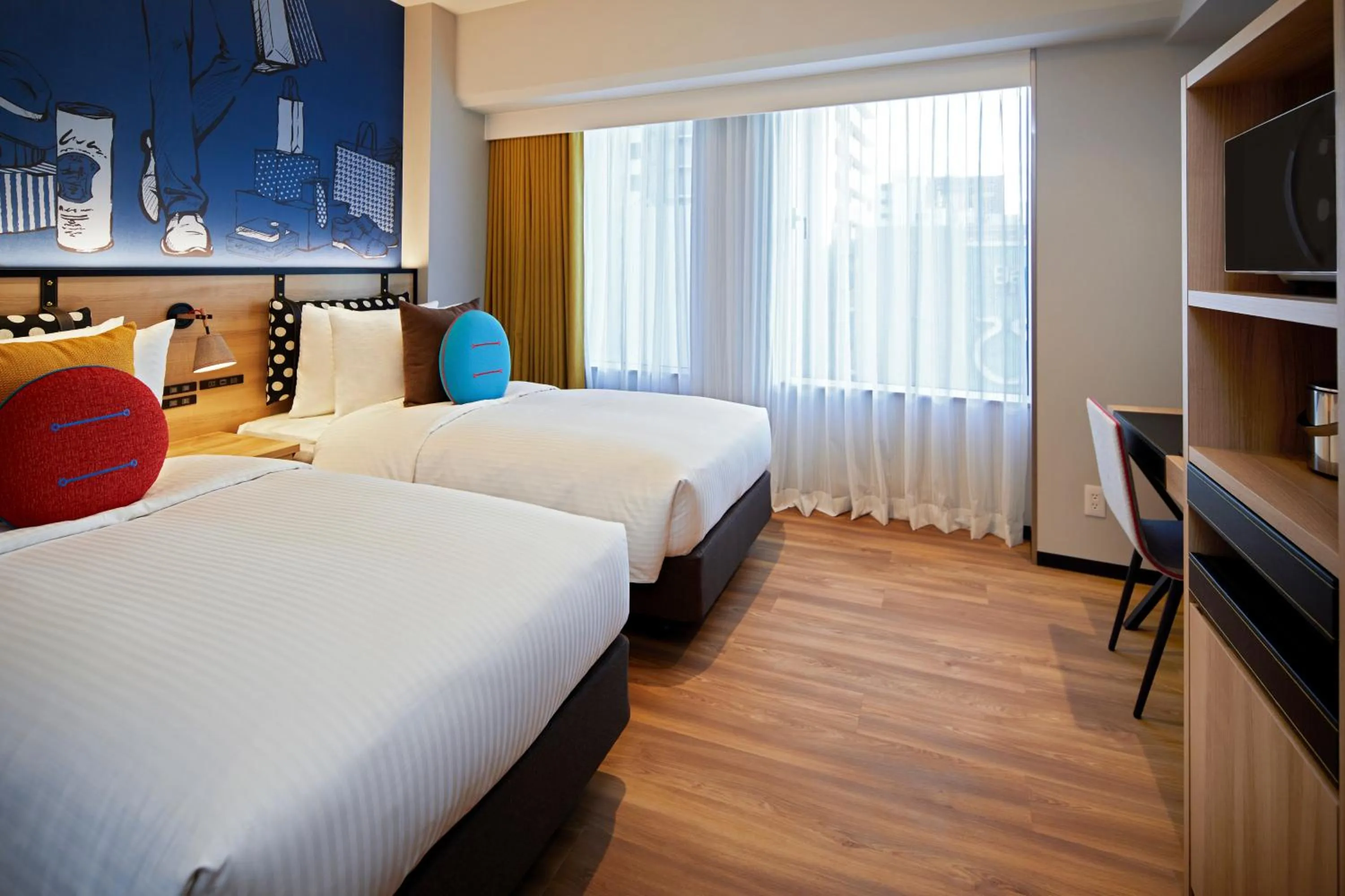 Bed in Citadines Namba Osaka