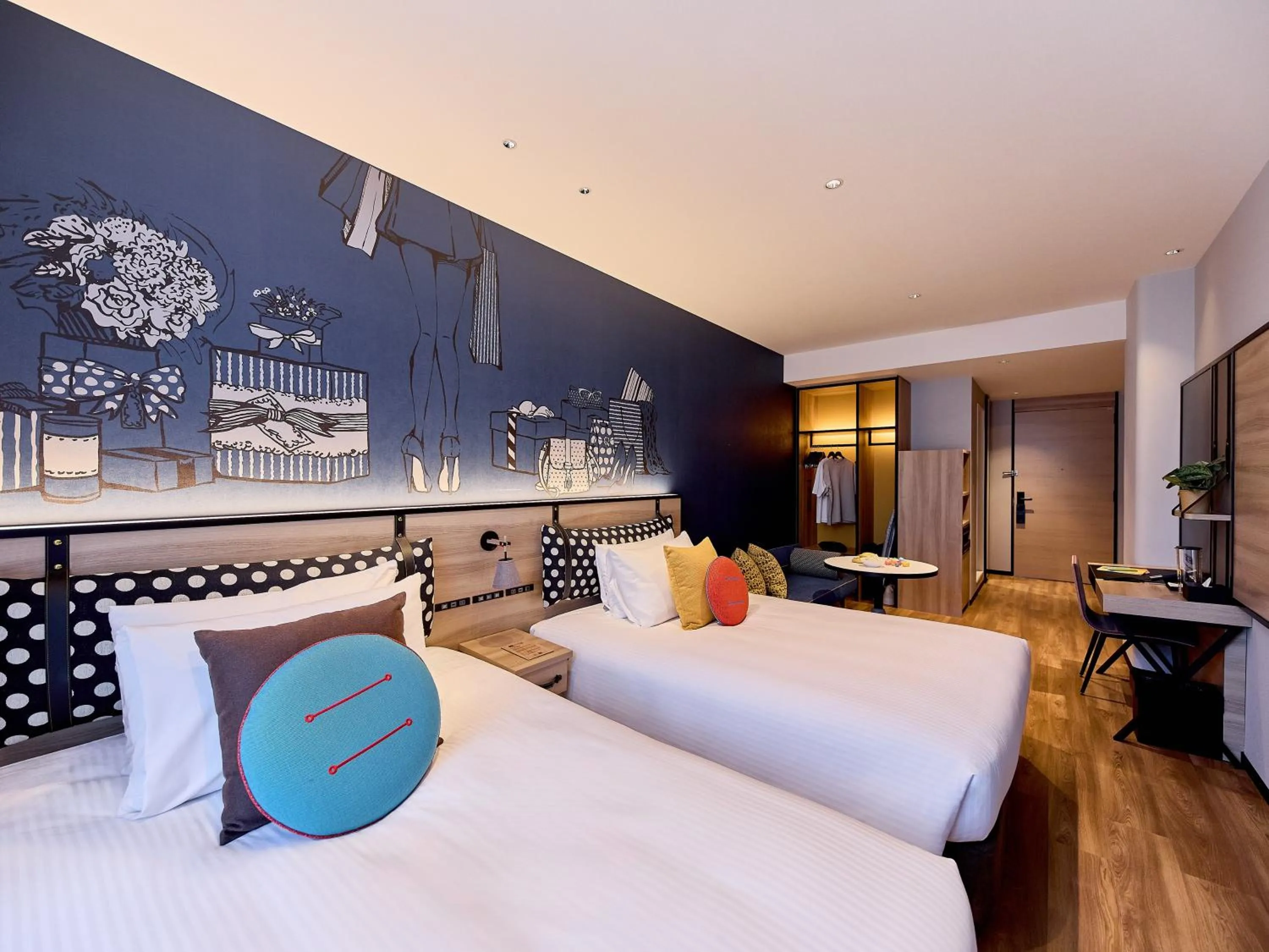 Photo of the whole room, Bed in Citadines Namba Osaka