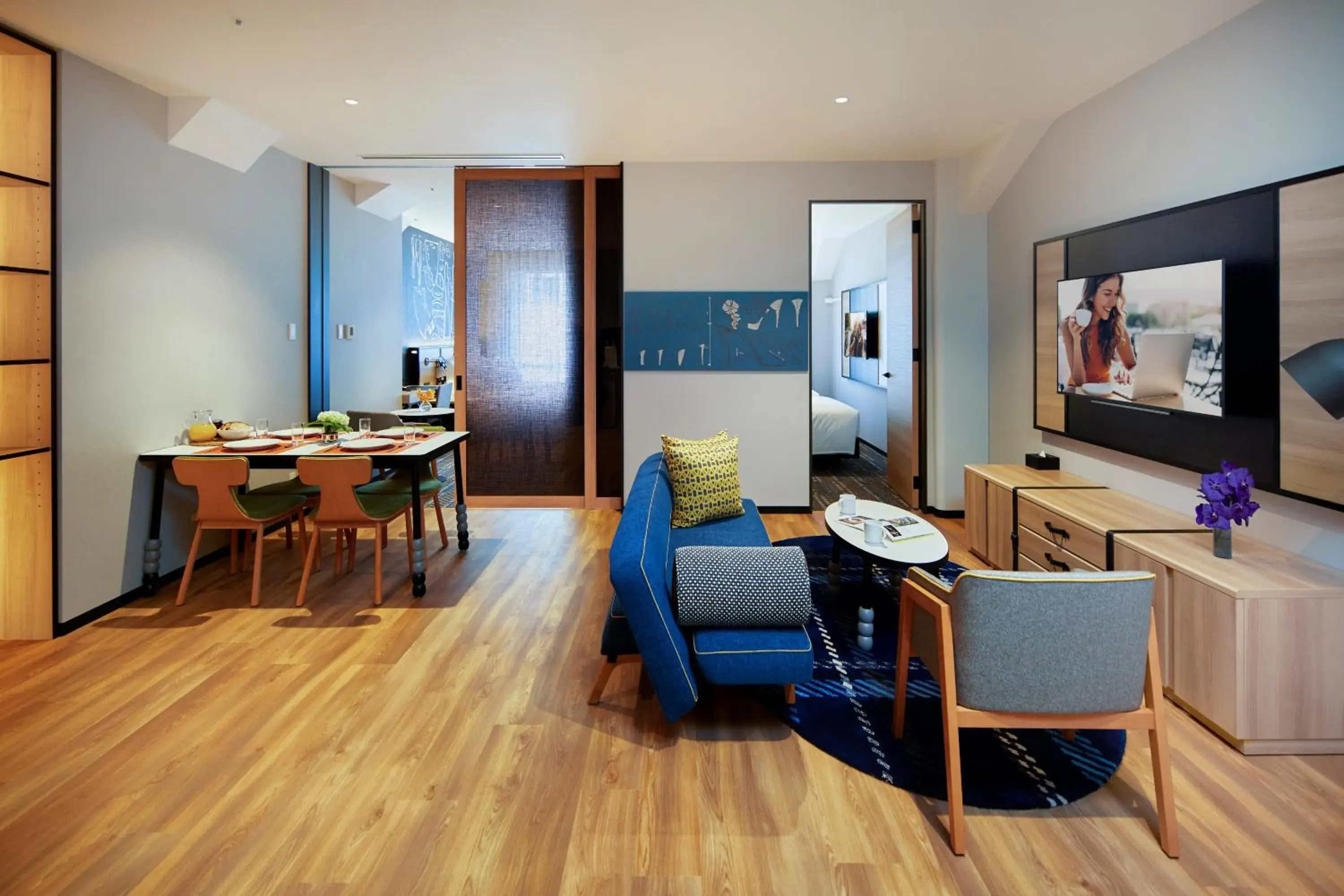 Two-Bedroom Suite in Citadines Namba Osaka Two-Bedroom Suite in Citadines Namba Osaka