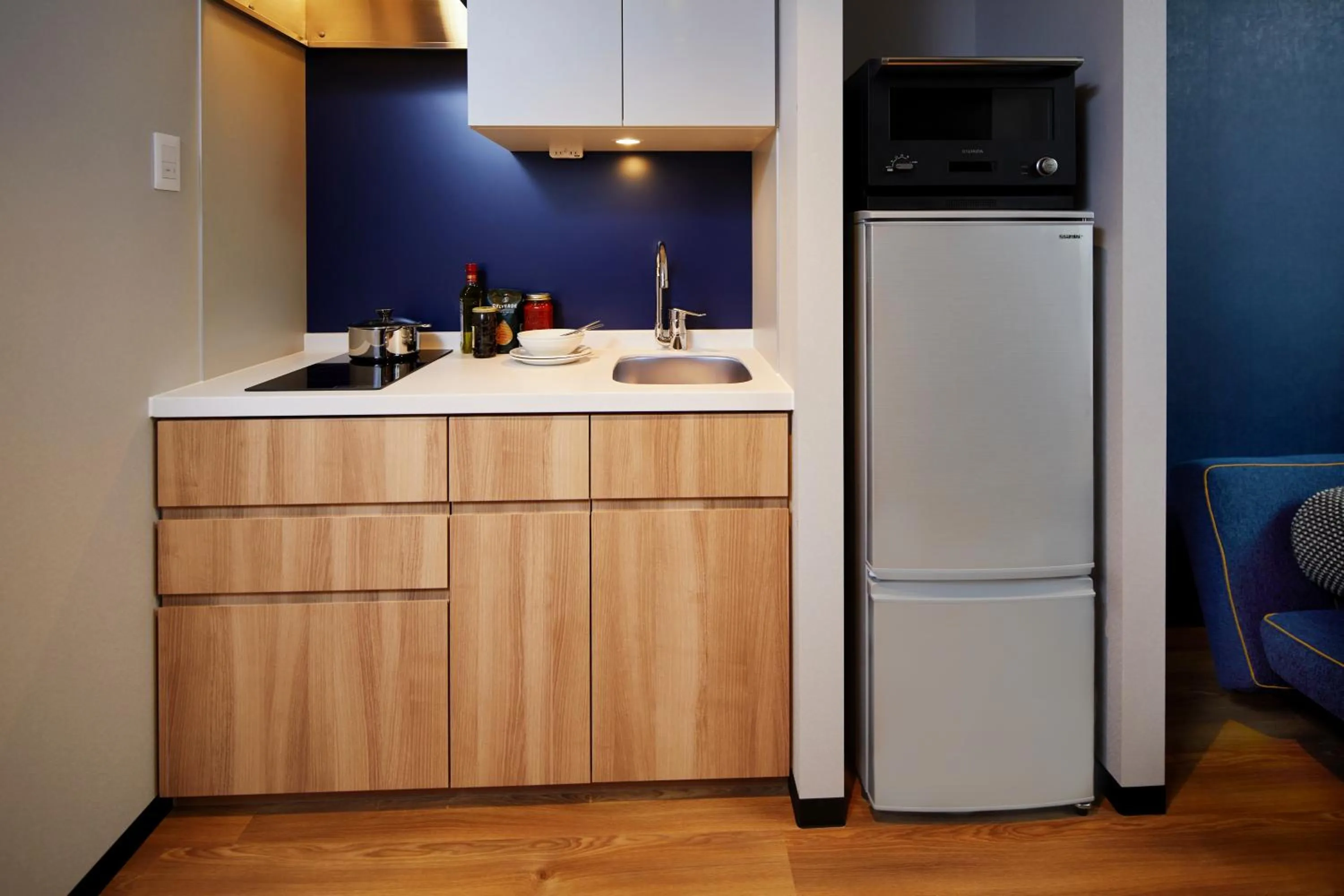 Kitchen or kitchenette in Citadines Namba Osaka