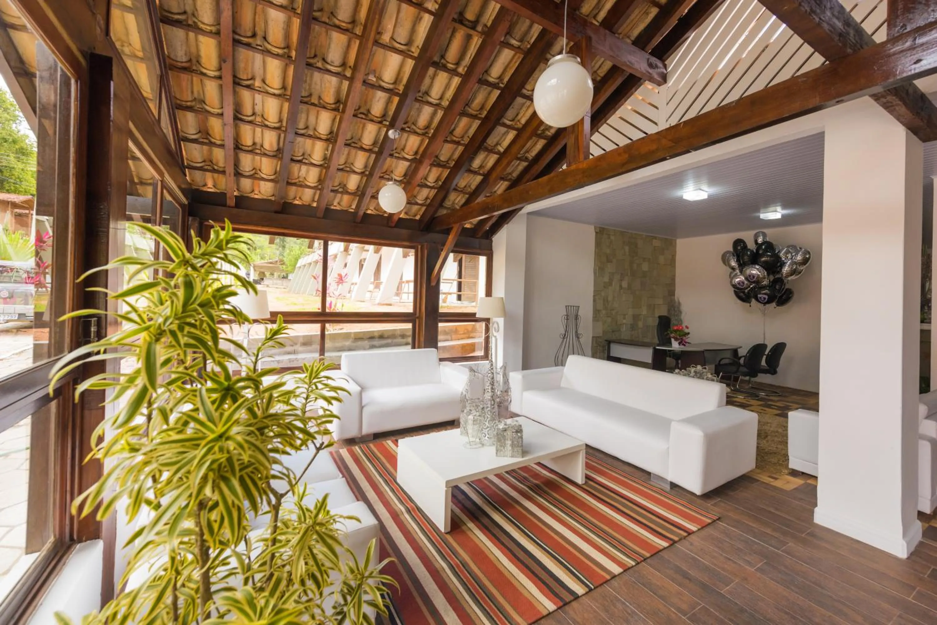 Lobby or reception in Hotel Termas do Lago