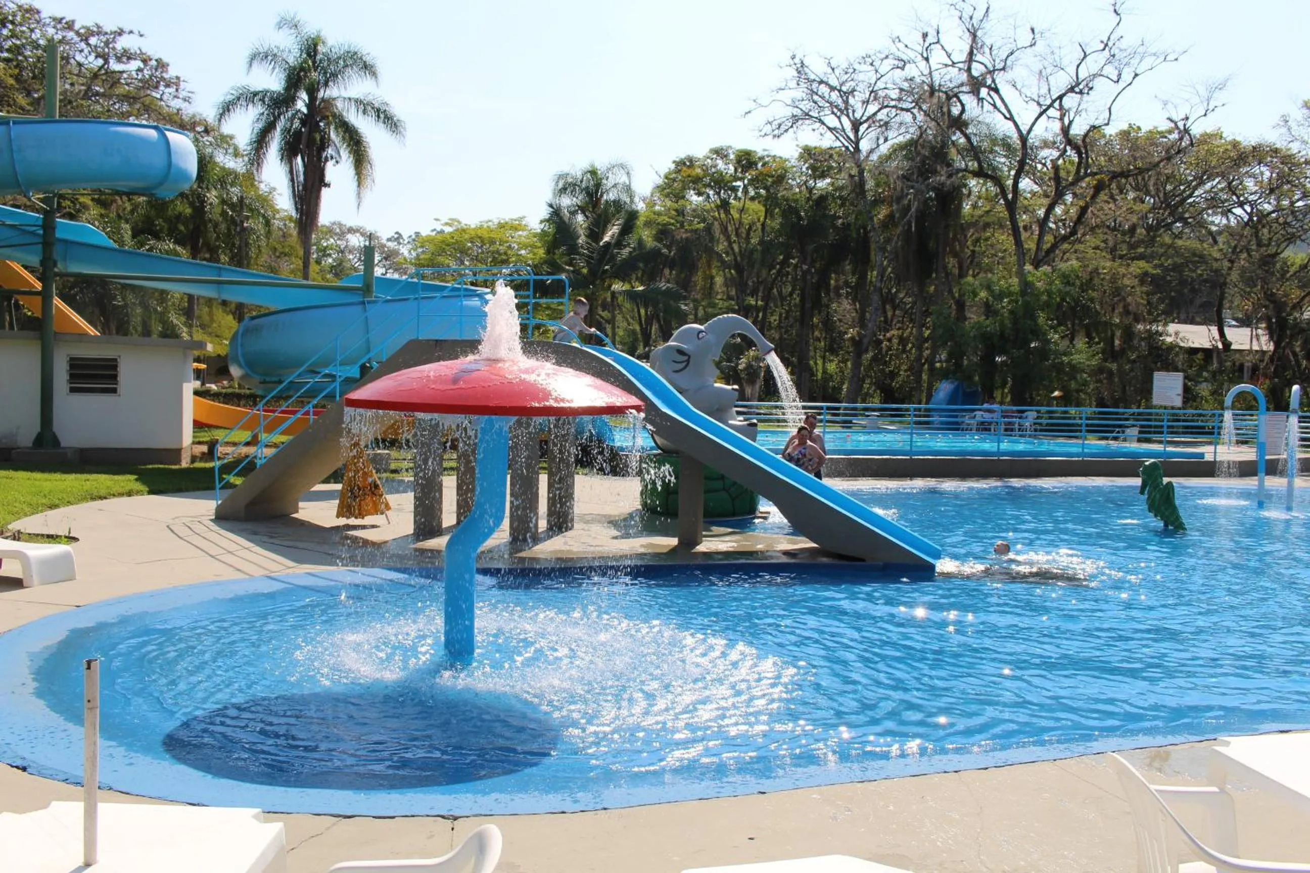 Children play ground in Hotel Termas do Lago