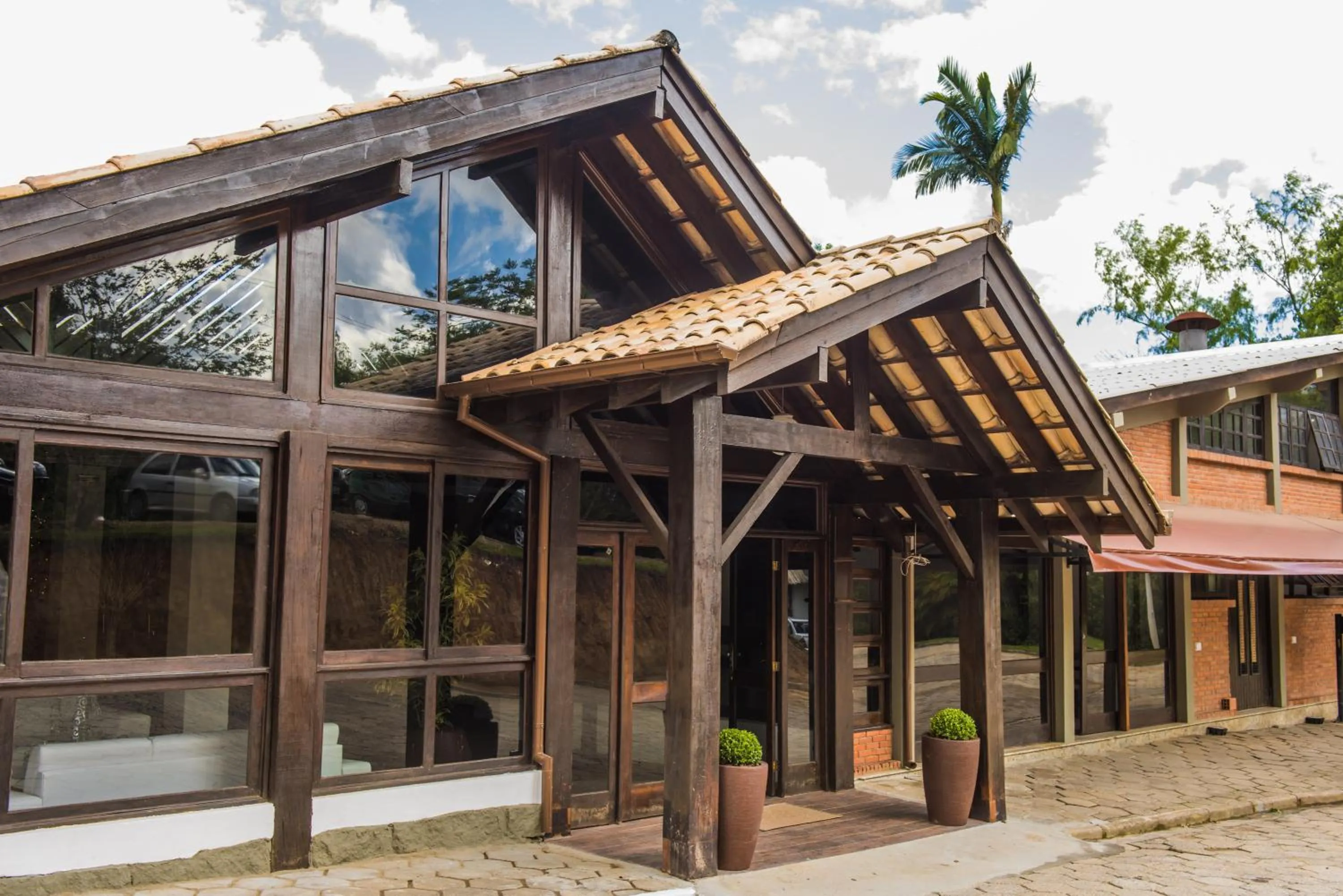 Facade/entrance in Hotel Termas do Lago