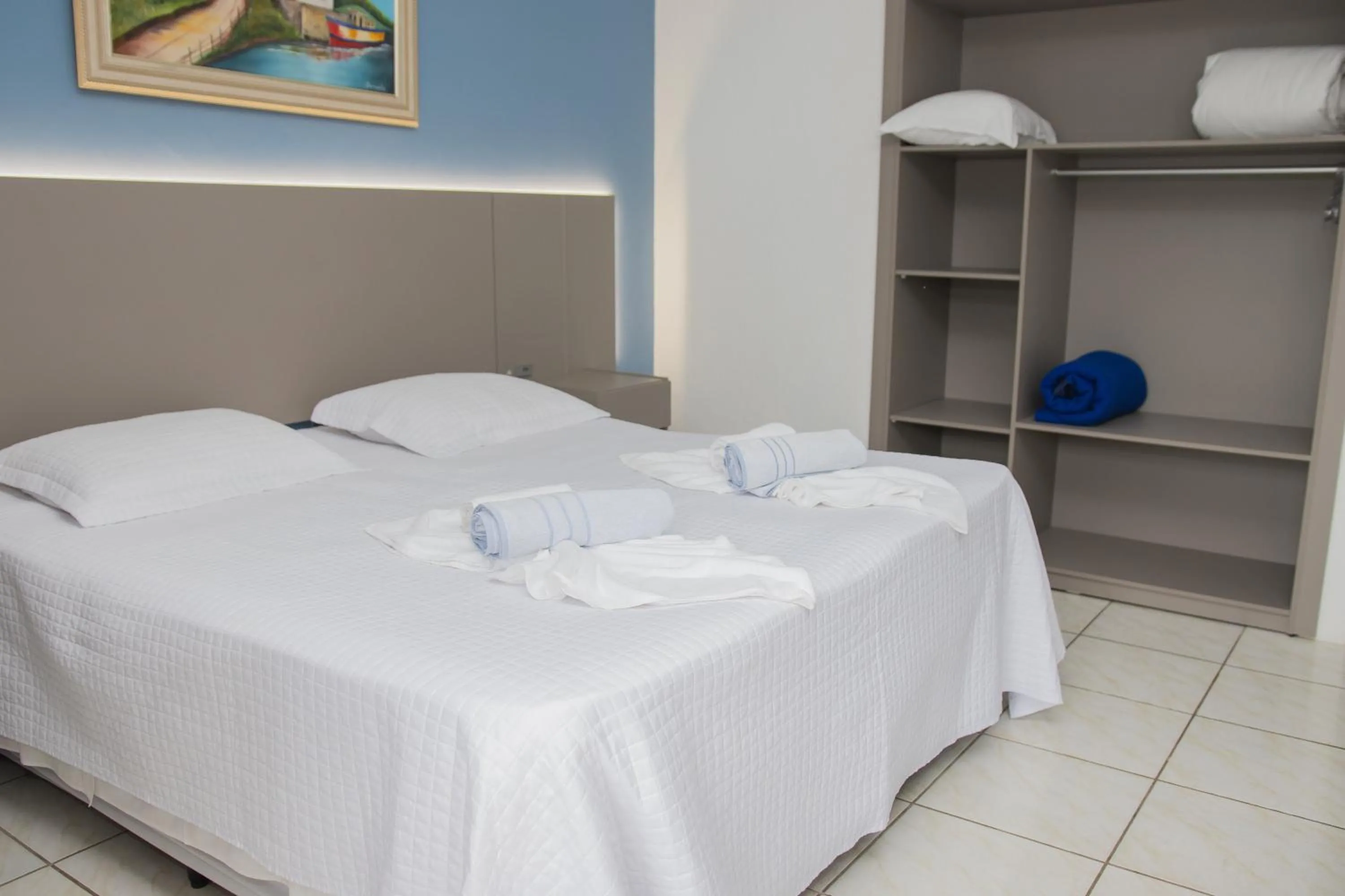 Bed in Hotel Termas do Lago