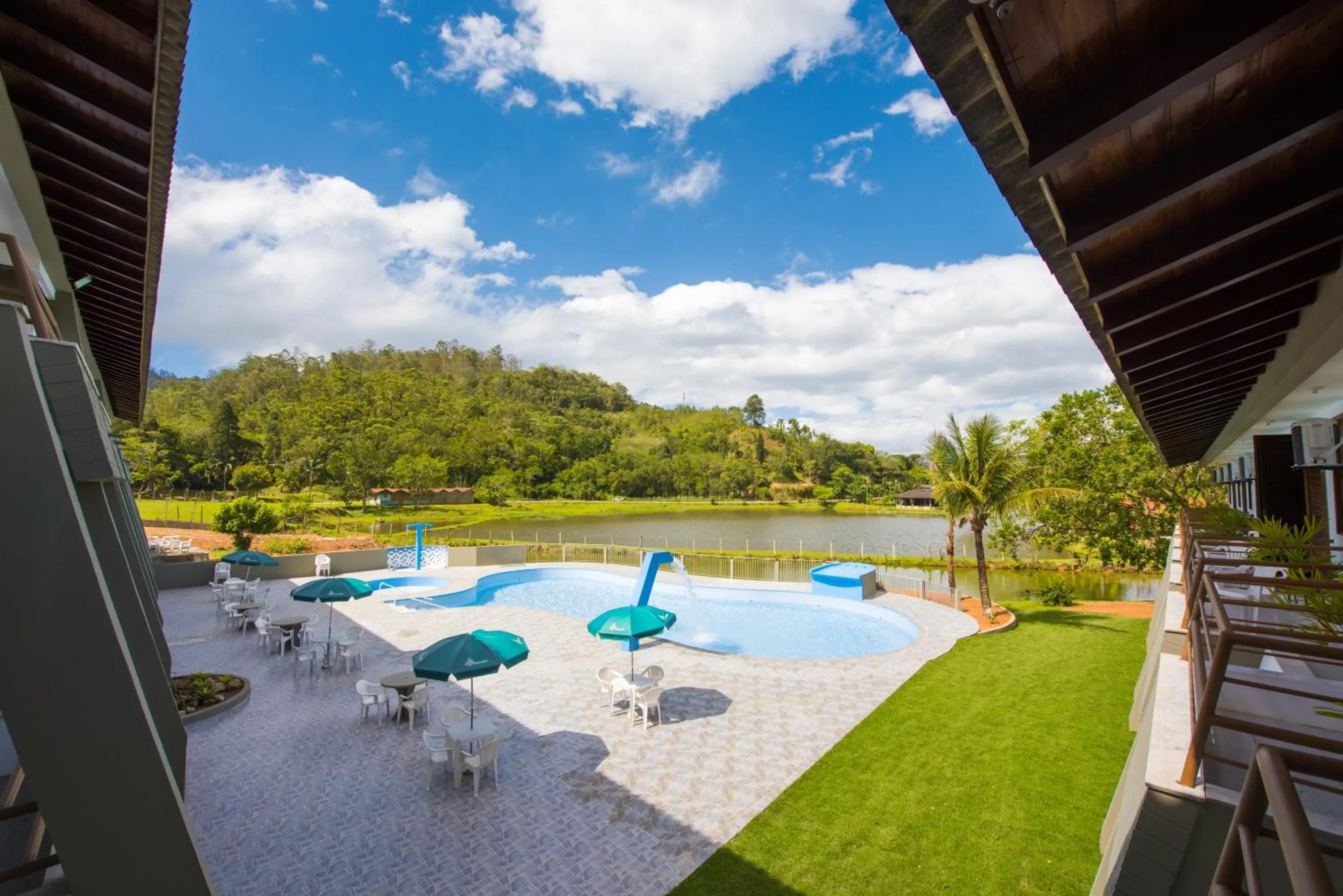Lake view in Hotel Termas do Lago