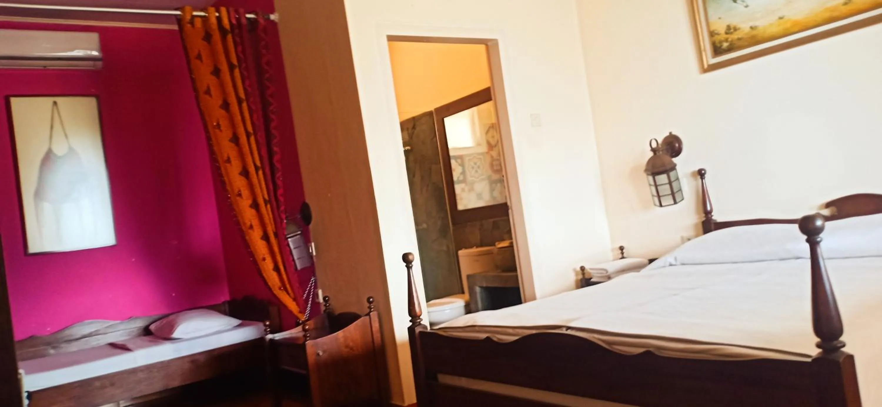 Bed in Bunga Ayu Seaside Resort