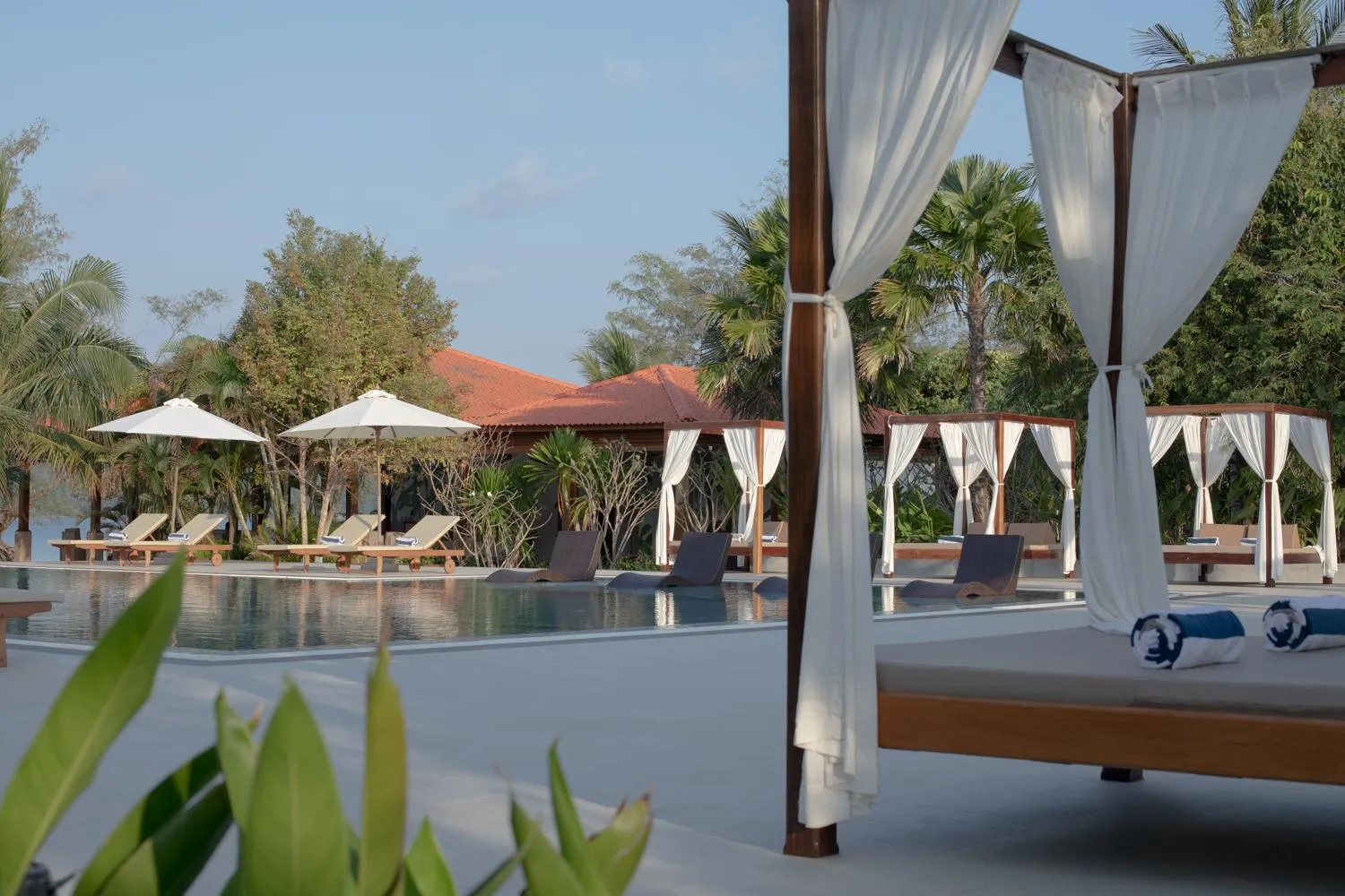 Swimming pool in La Passion by Achariyak