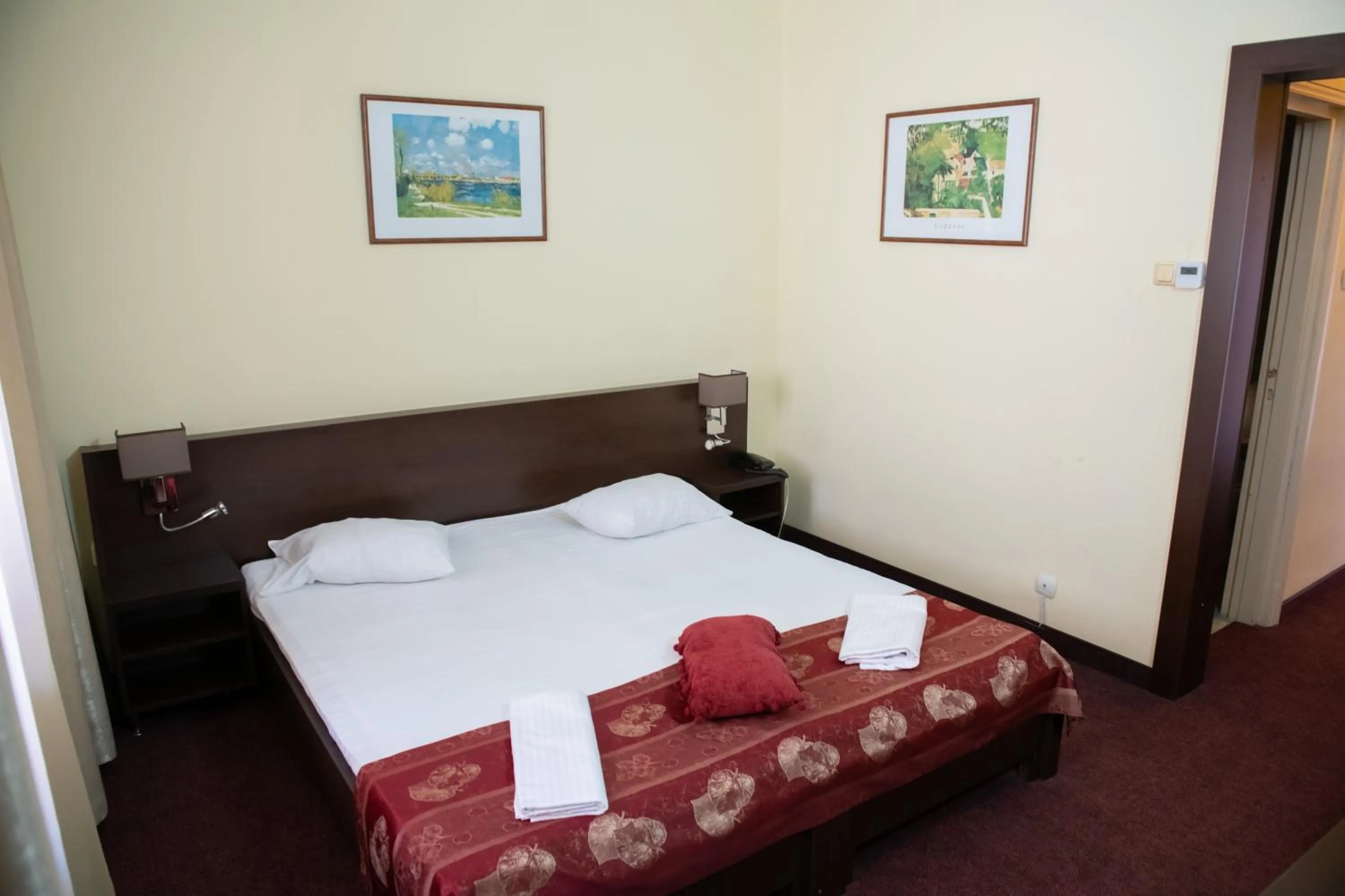 Bed in Hotel Panoramic