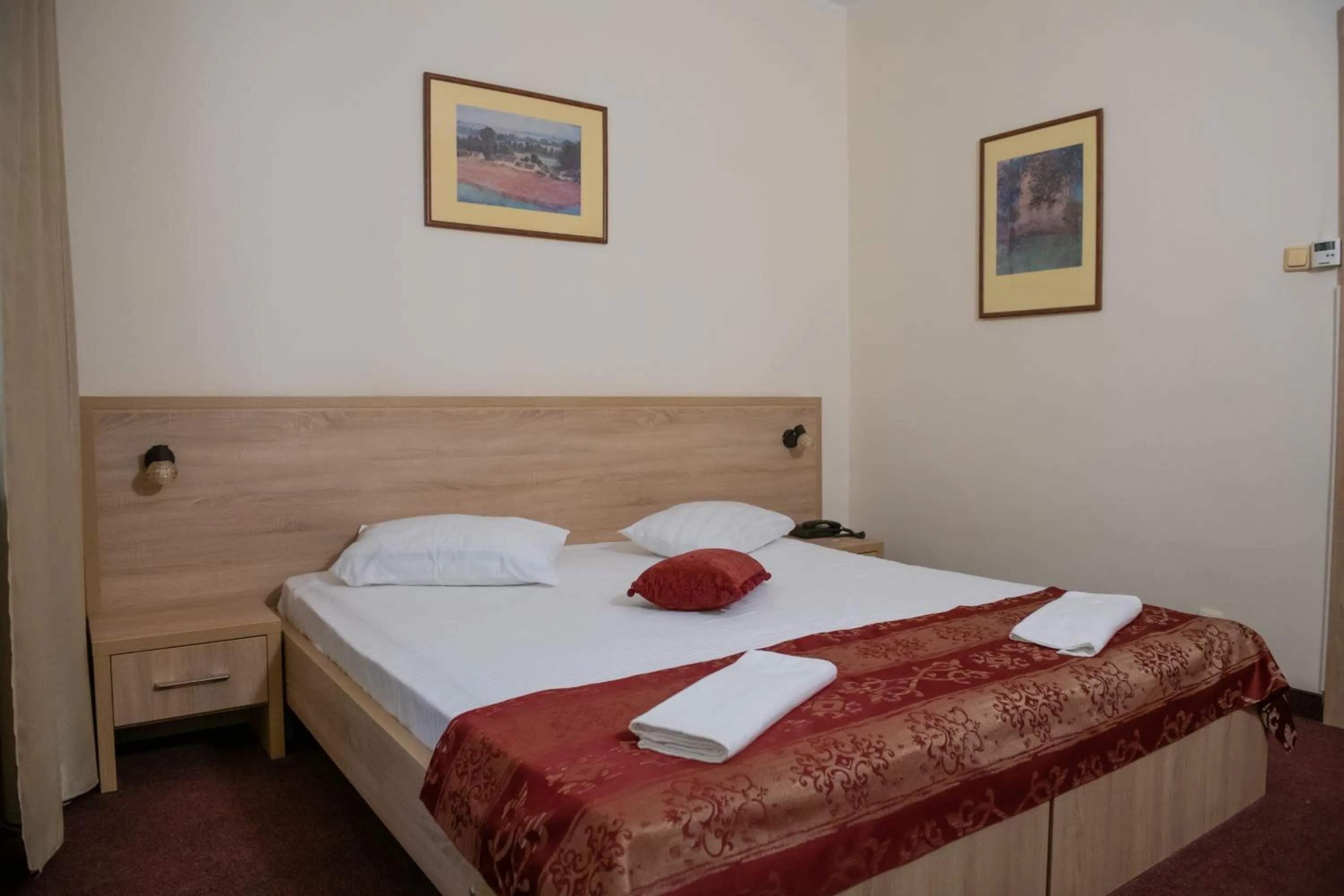 Bed in Hotel Panoramic