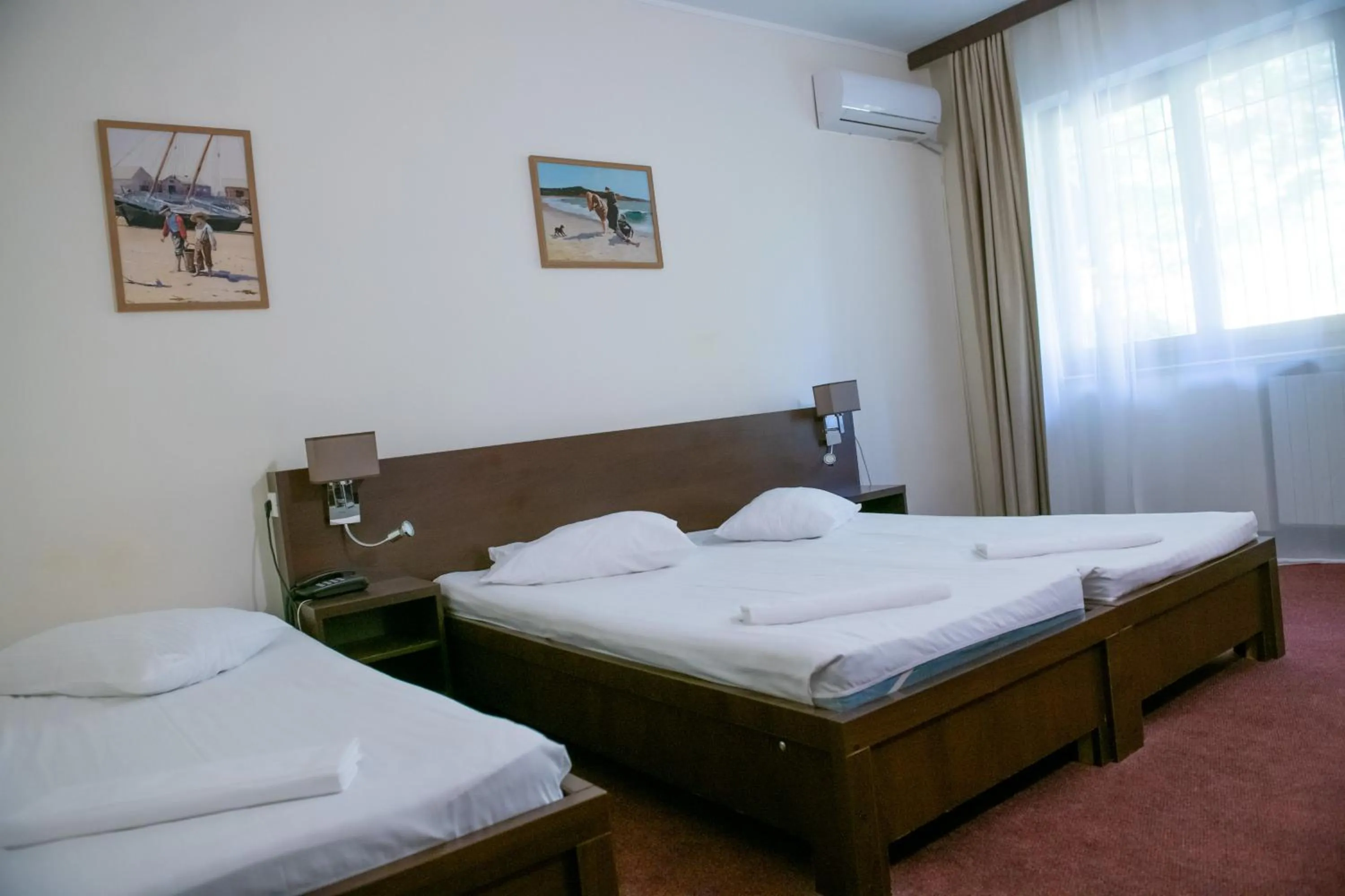 Bed in Hotel Panoramic