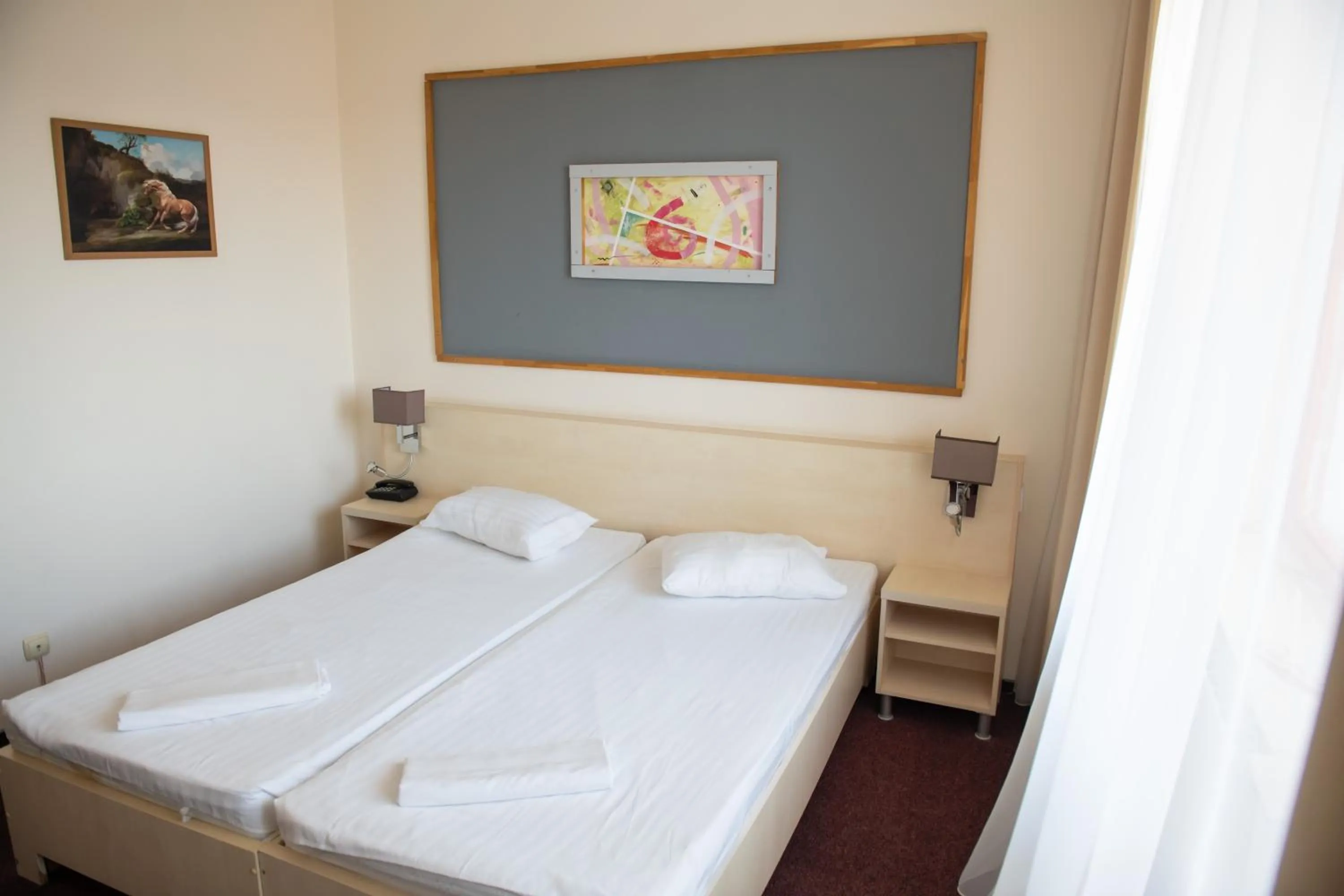 Bed in Hotel Panoramic