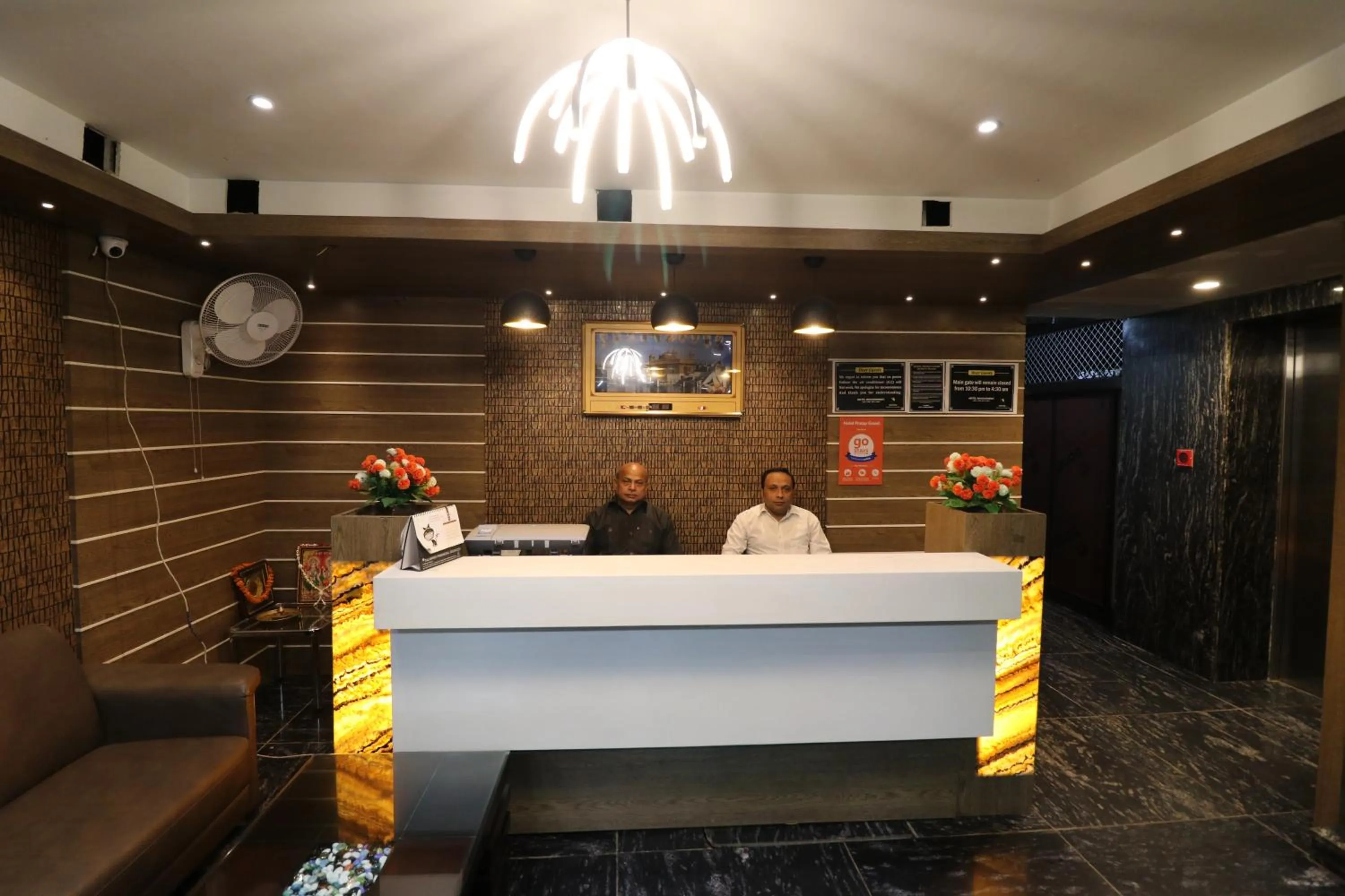Lobby or reception in HOTEL PRATAP GRAND