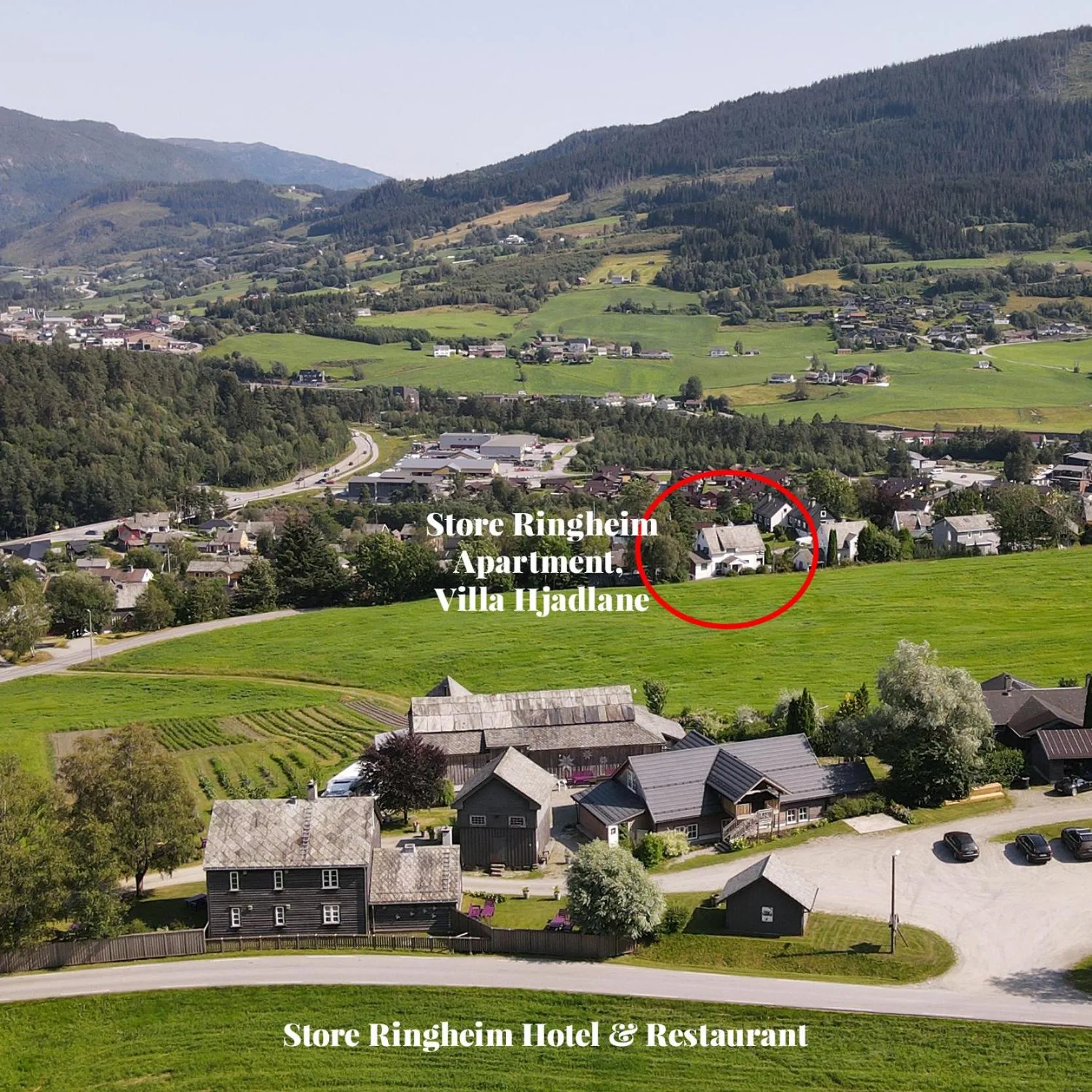 Property building in Store Ringheim Hotel og Restaurant