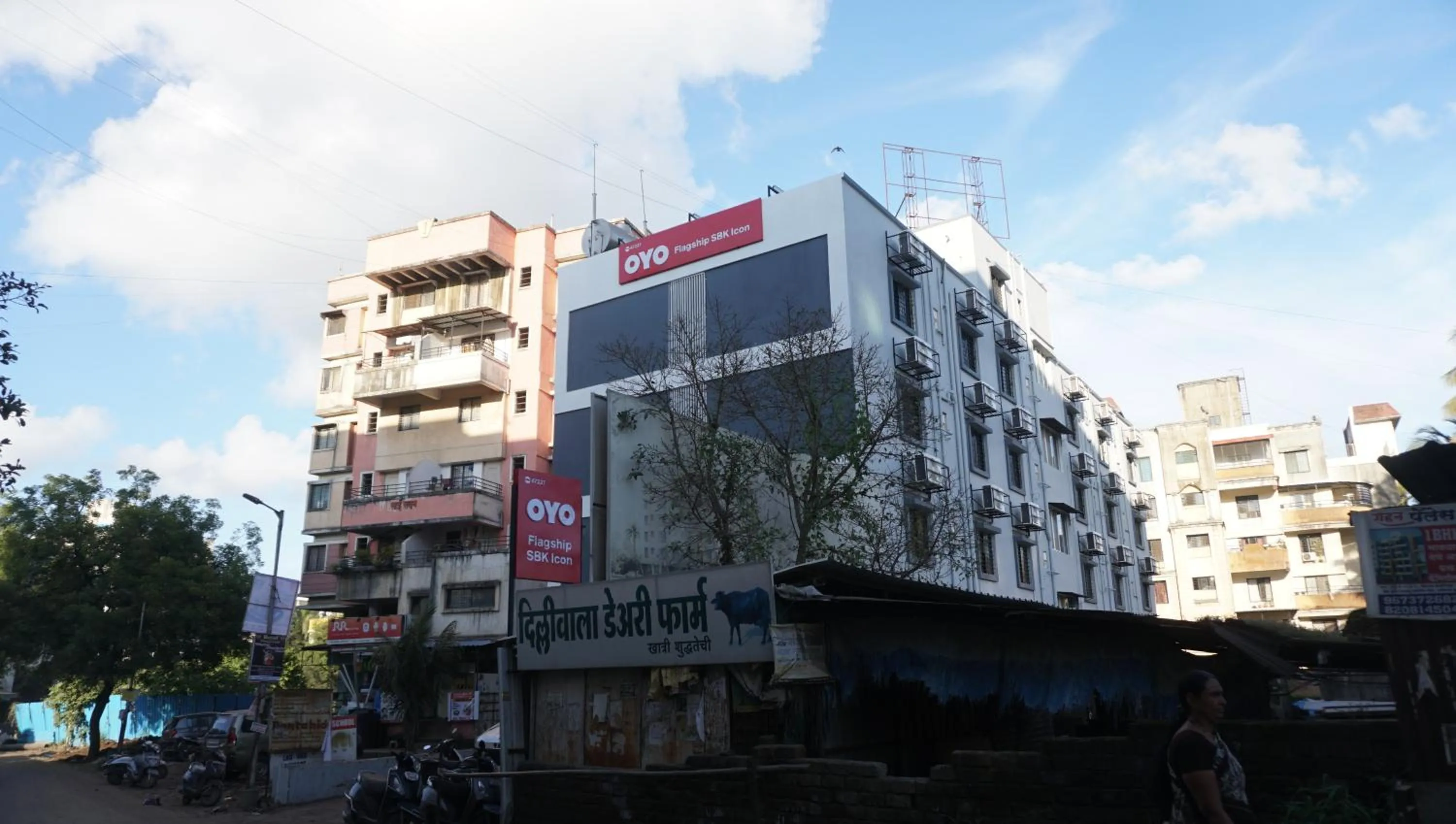 Facade/entrance in Hotel O Sbk Icon Near Fun Time Multiplex