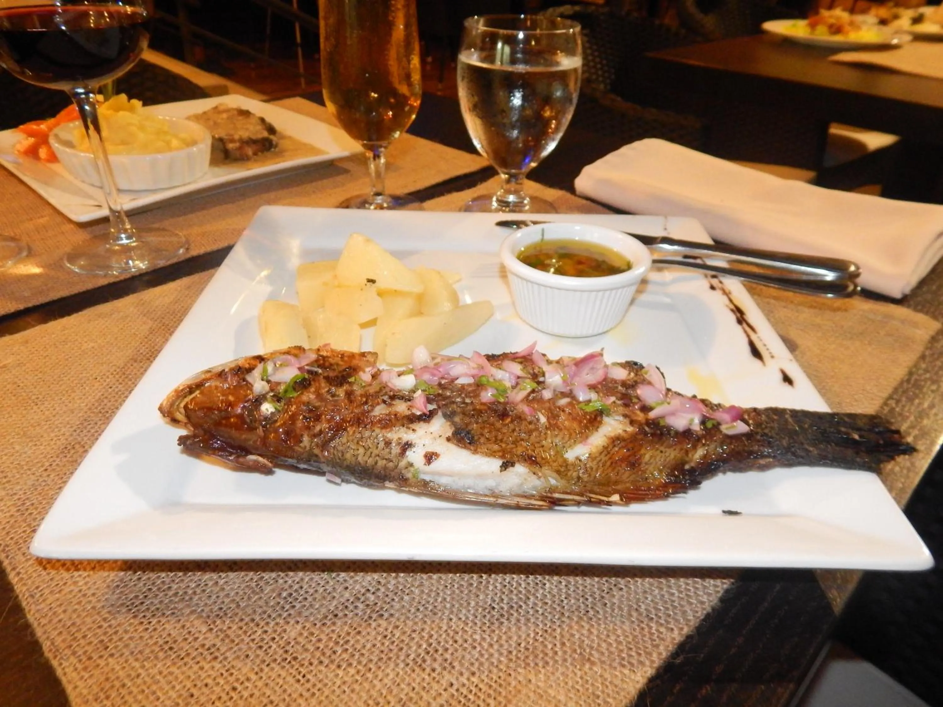 Food close-up in Allamanda Hotel